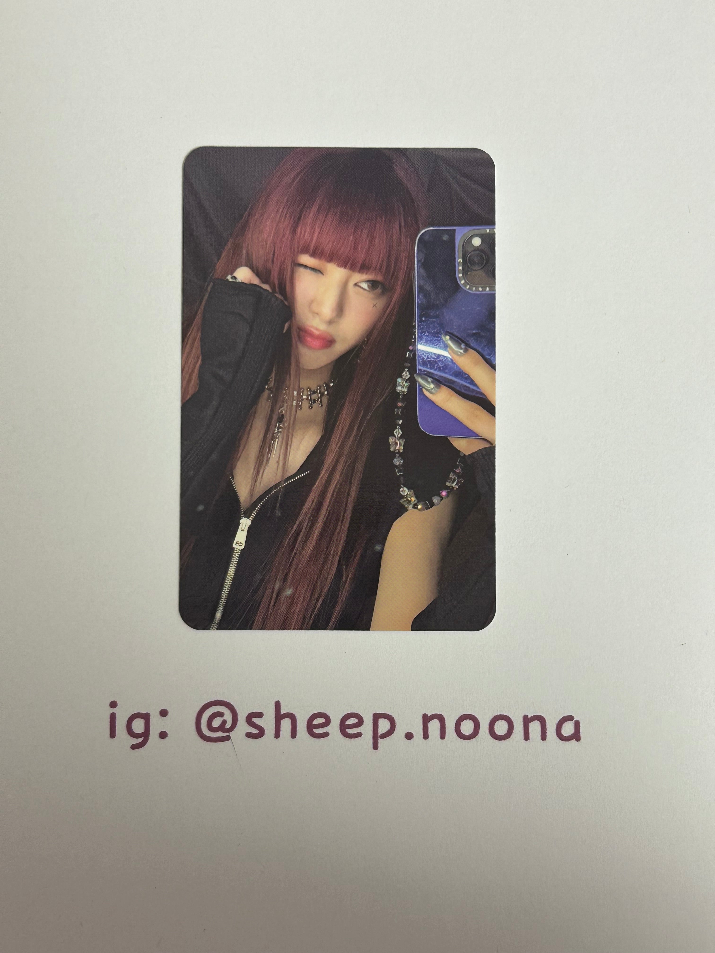 Photocards Yuna Itzy