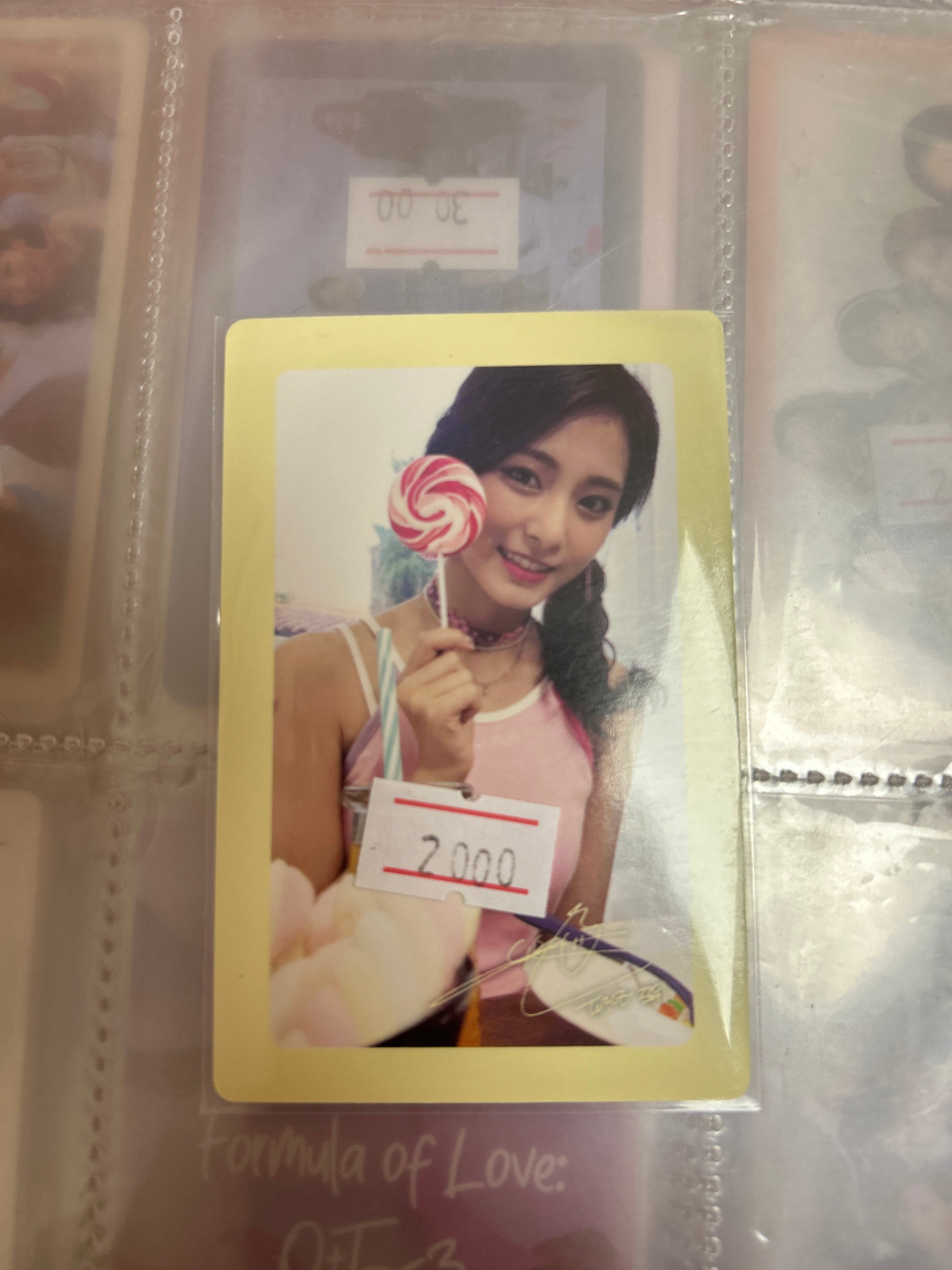 Photocards Tzuyu Twice