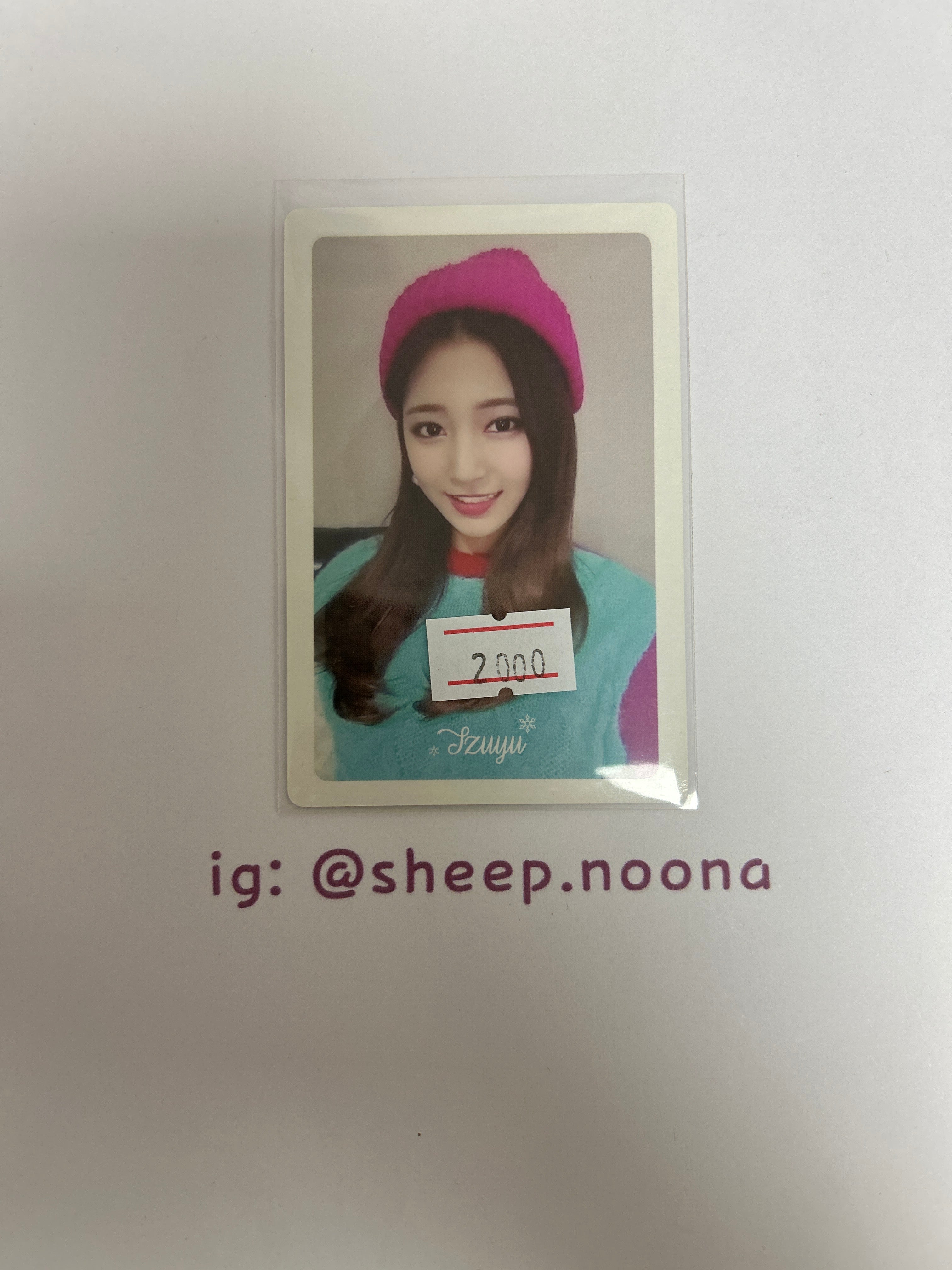Photocards Tzuyu Twice