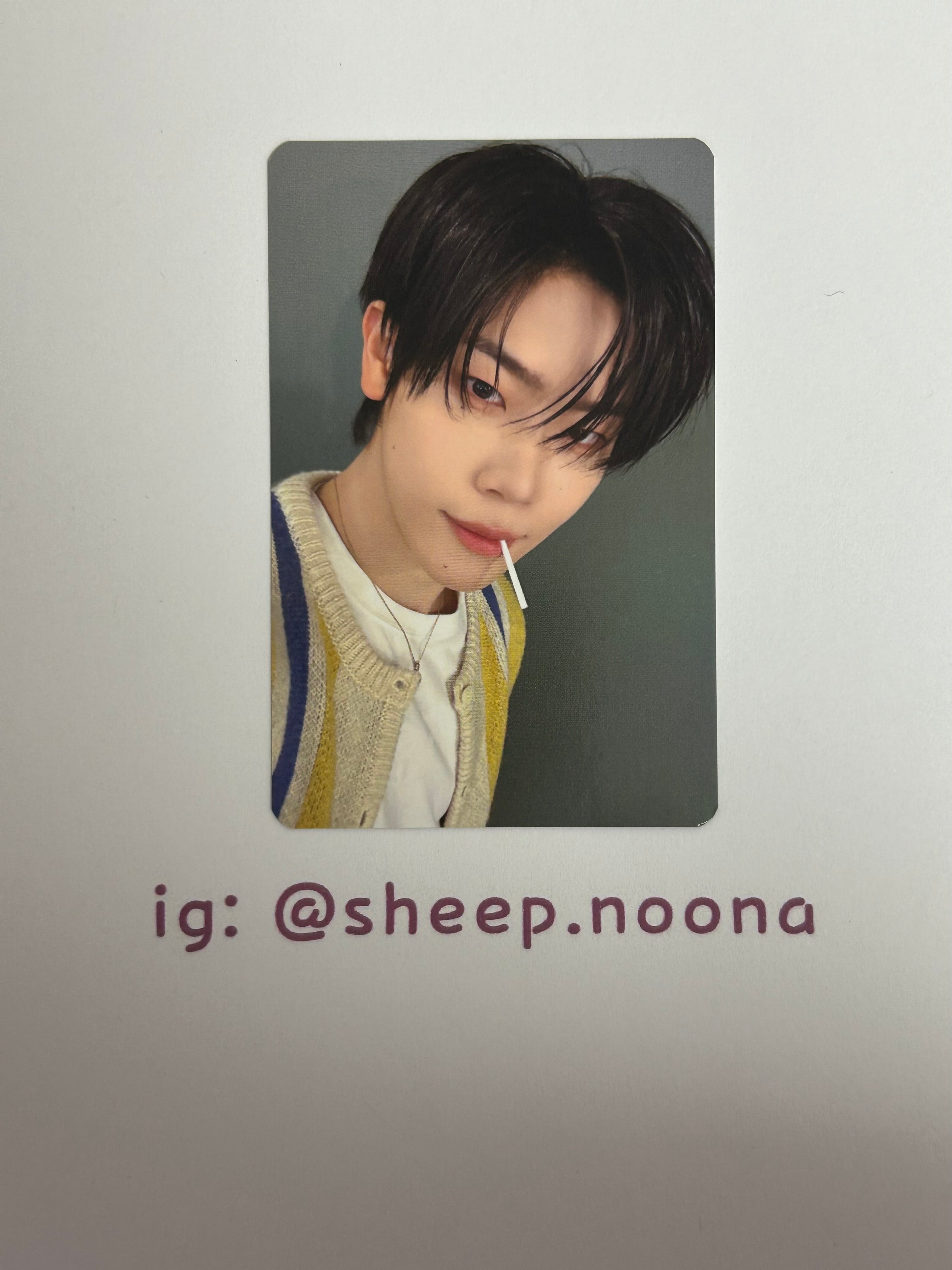 Photocards Yeojun CLOSE YOUR EYES