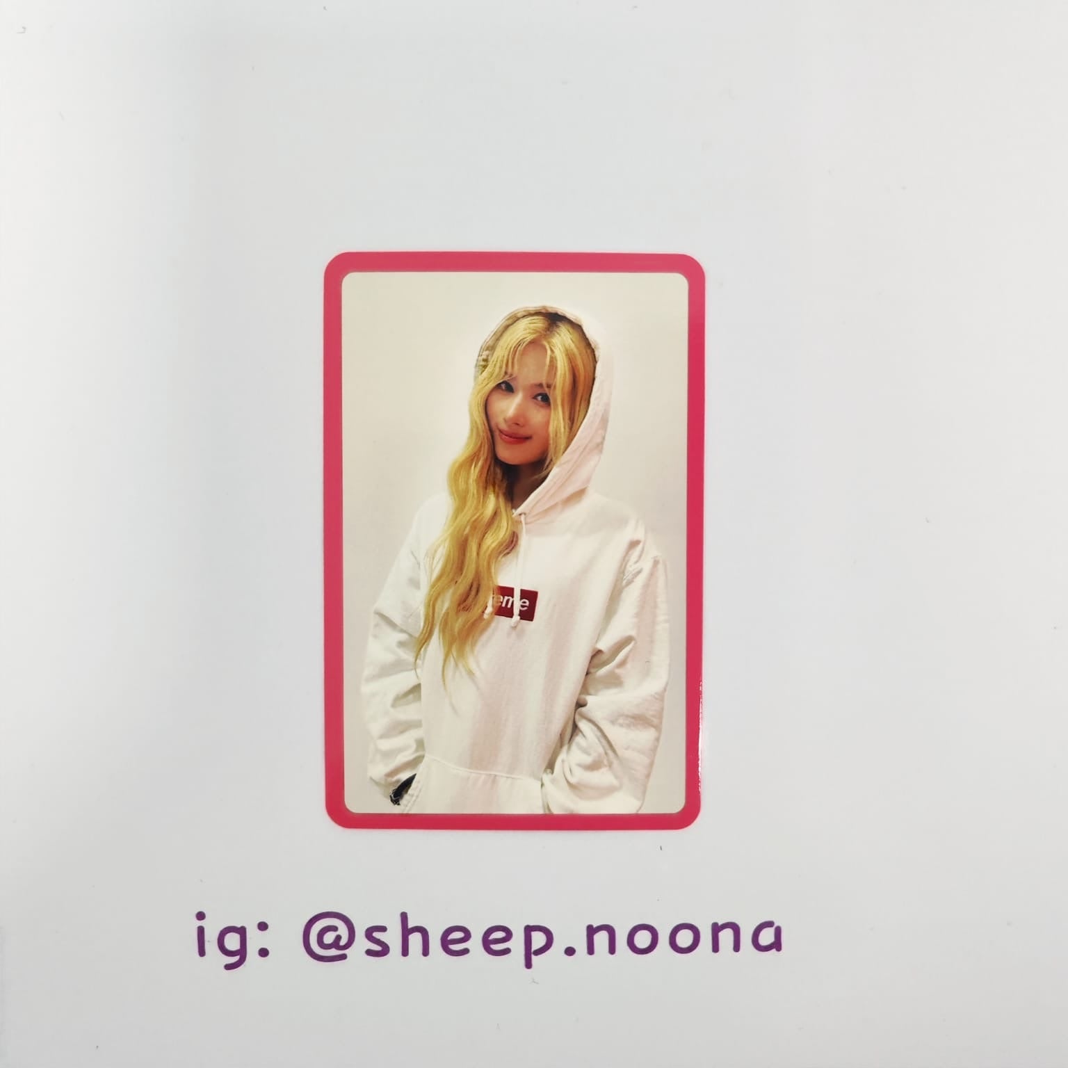 Photocard Sana Twice