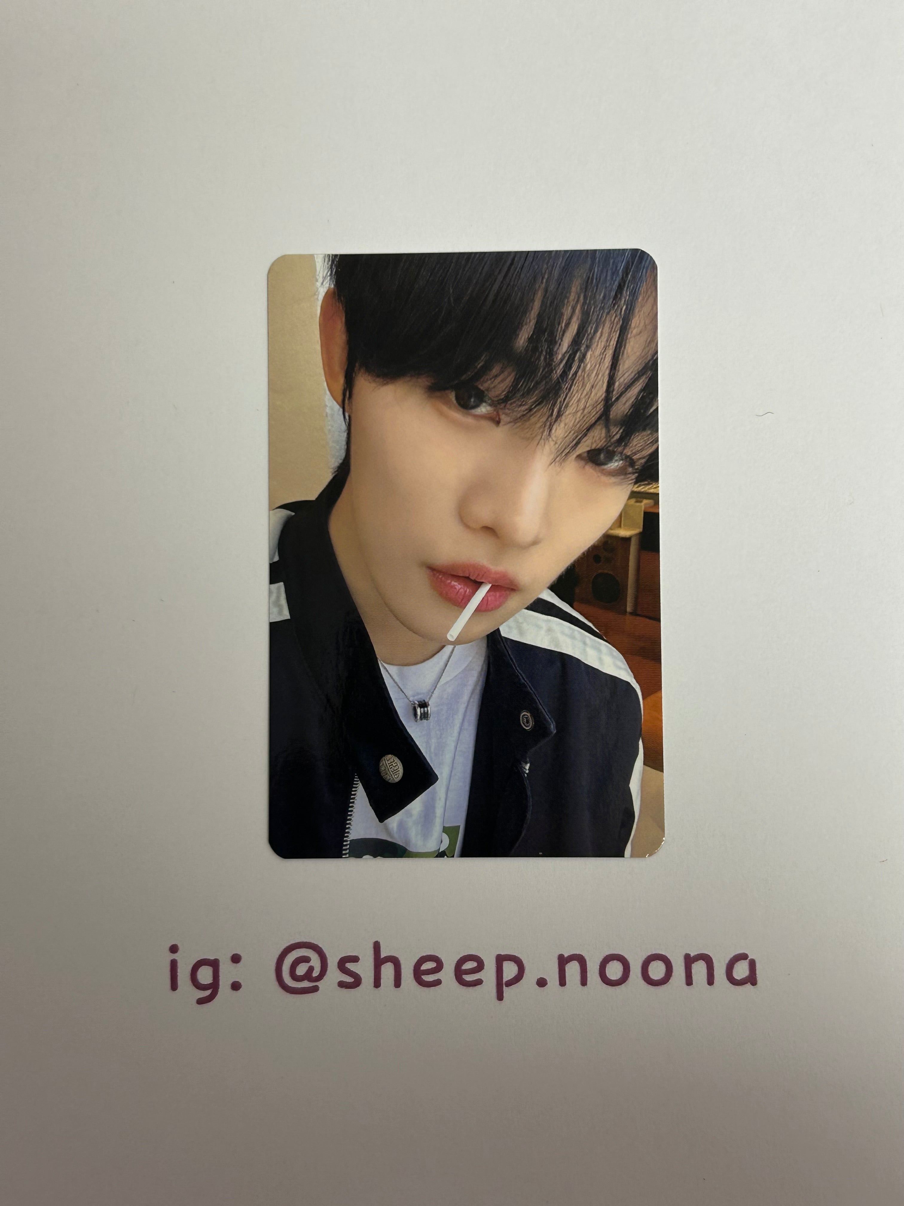 Photocards Minwook CLOSE YOUR EYES
