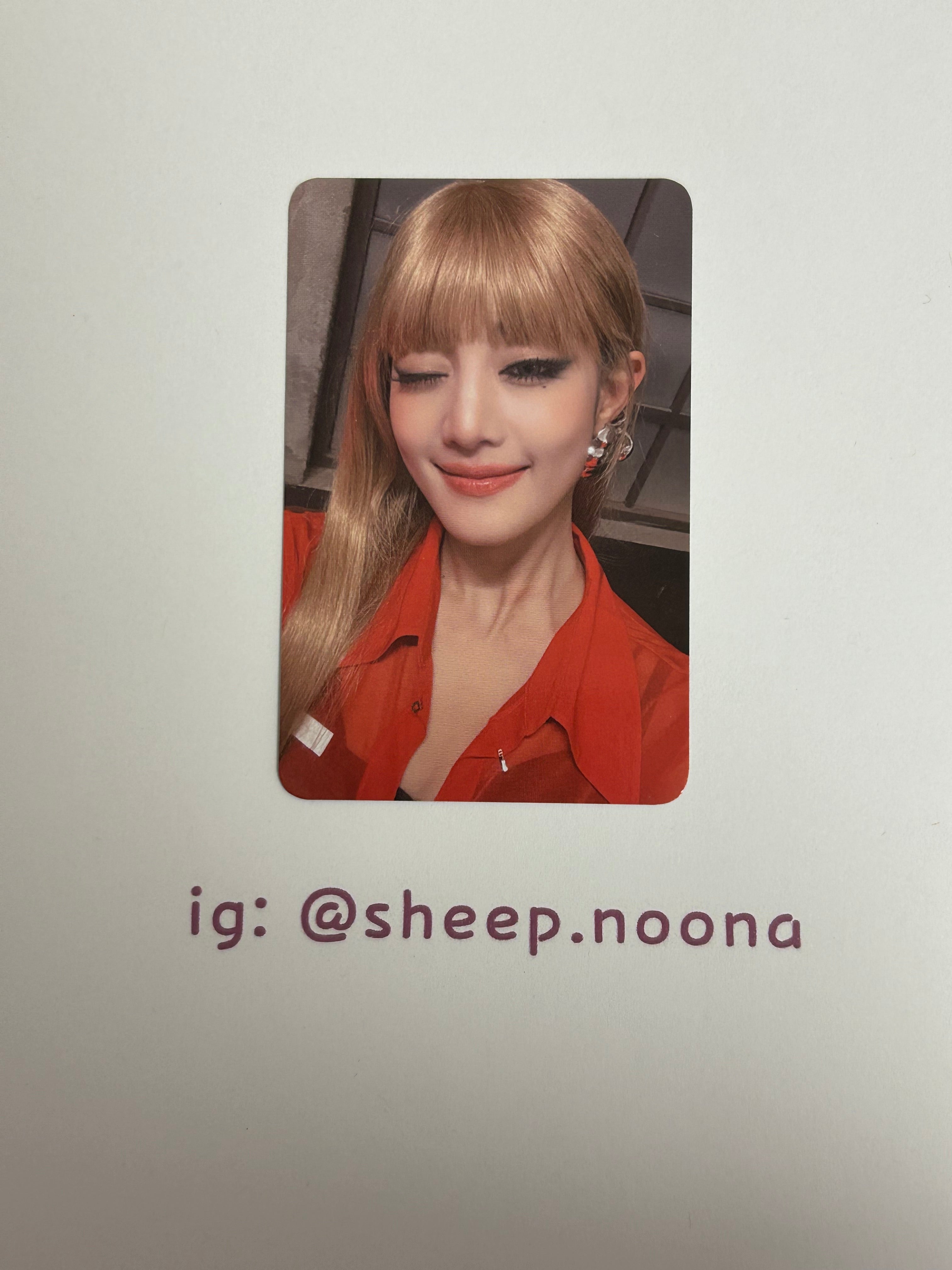 Photocards Minnie G-Idle