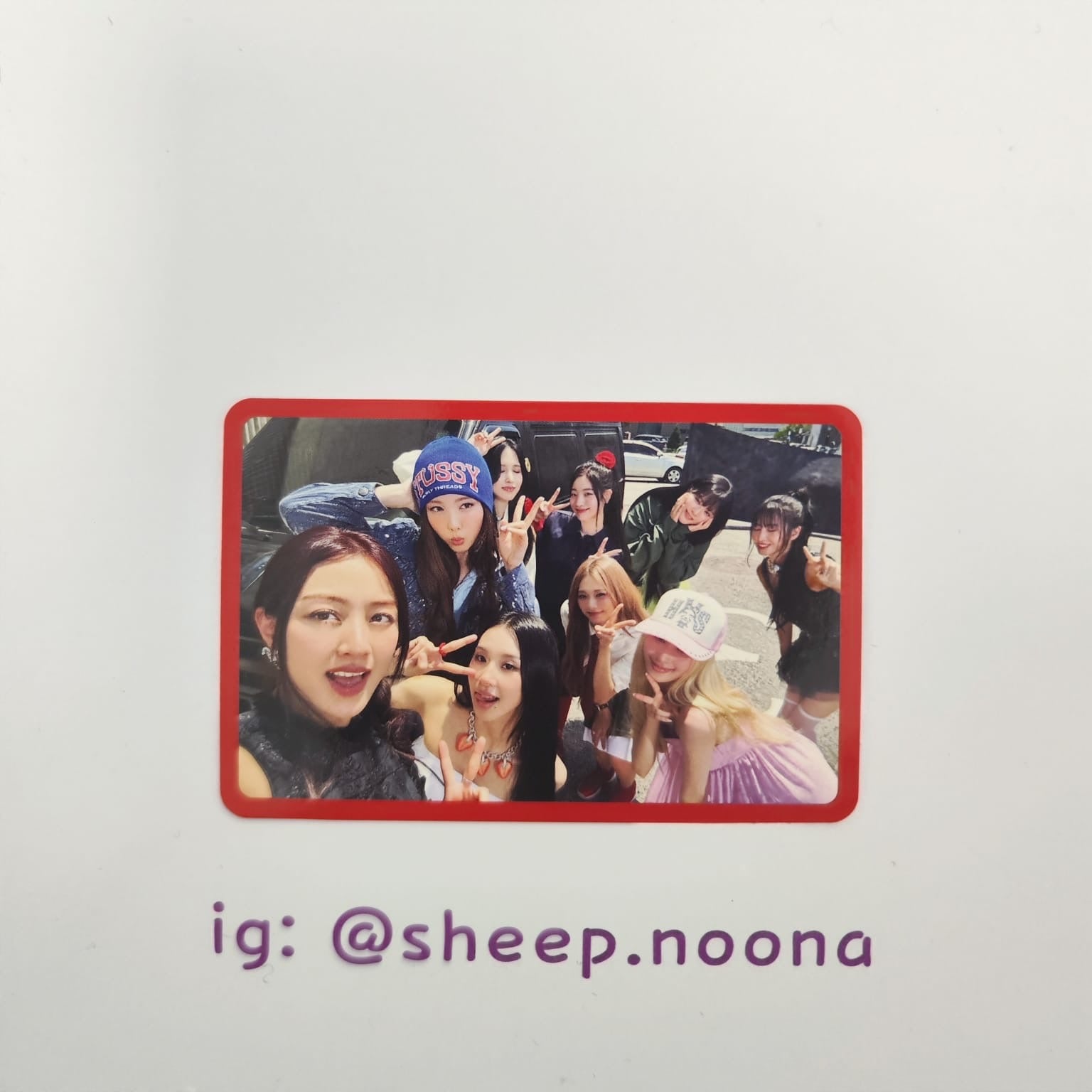 Photocards Units / Grupales Twice