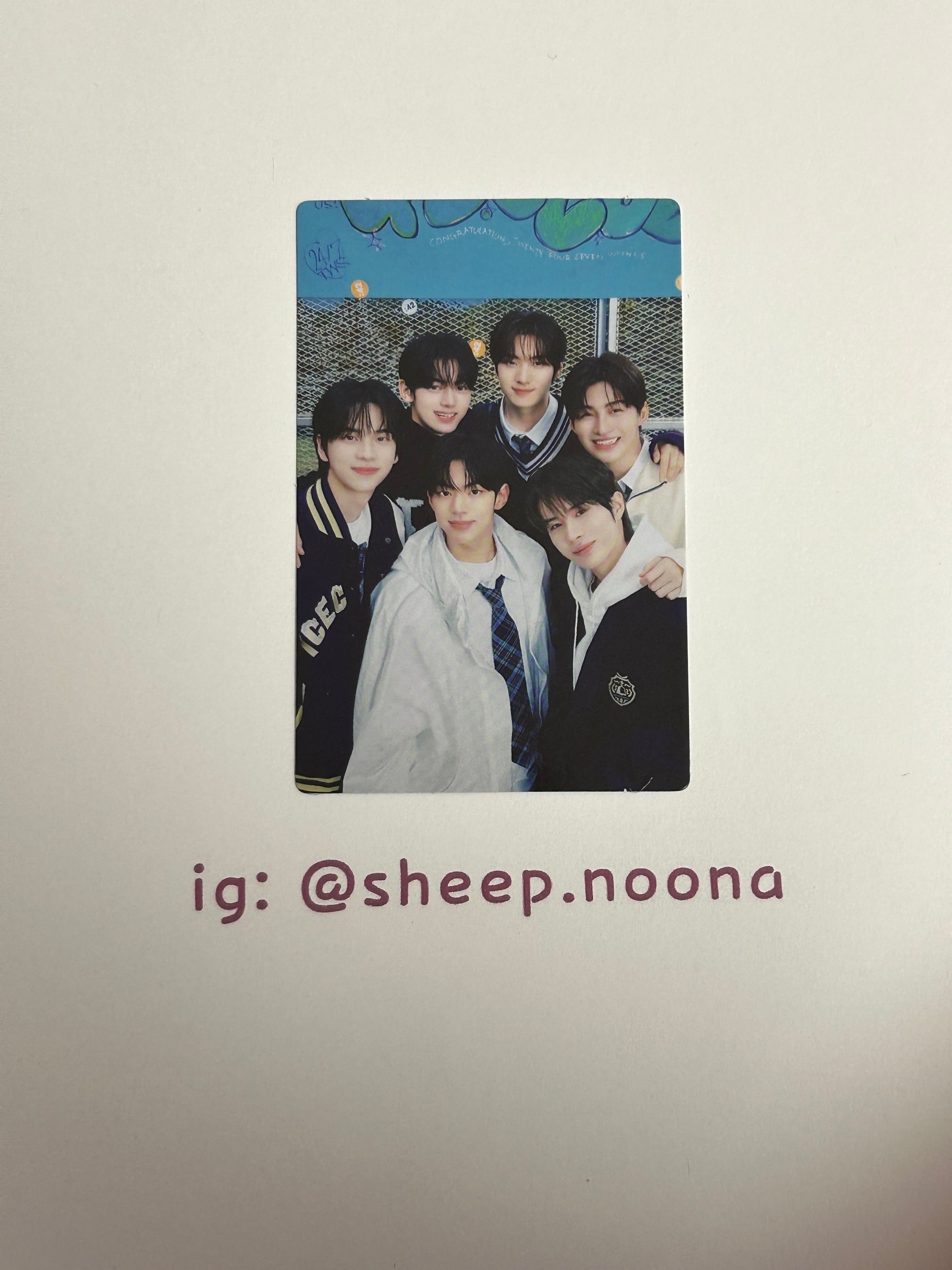 Photocards Units / Grupales TWS