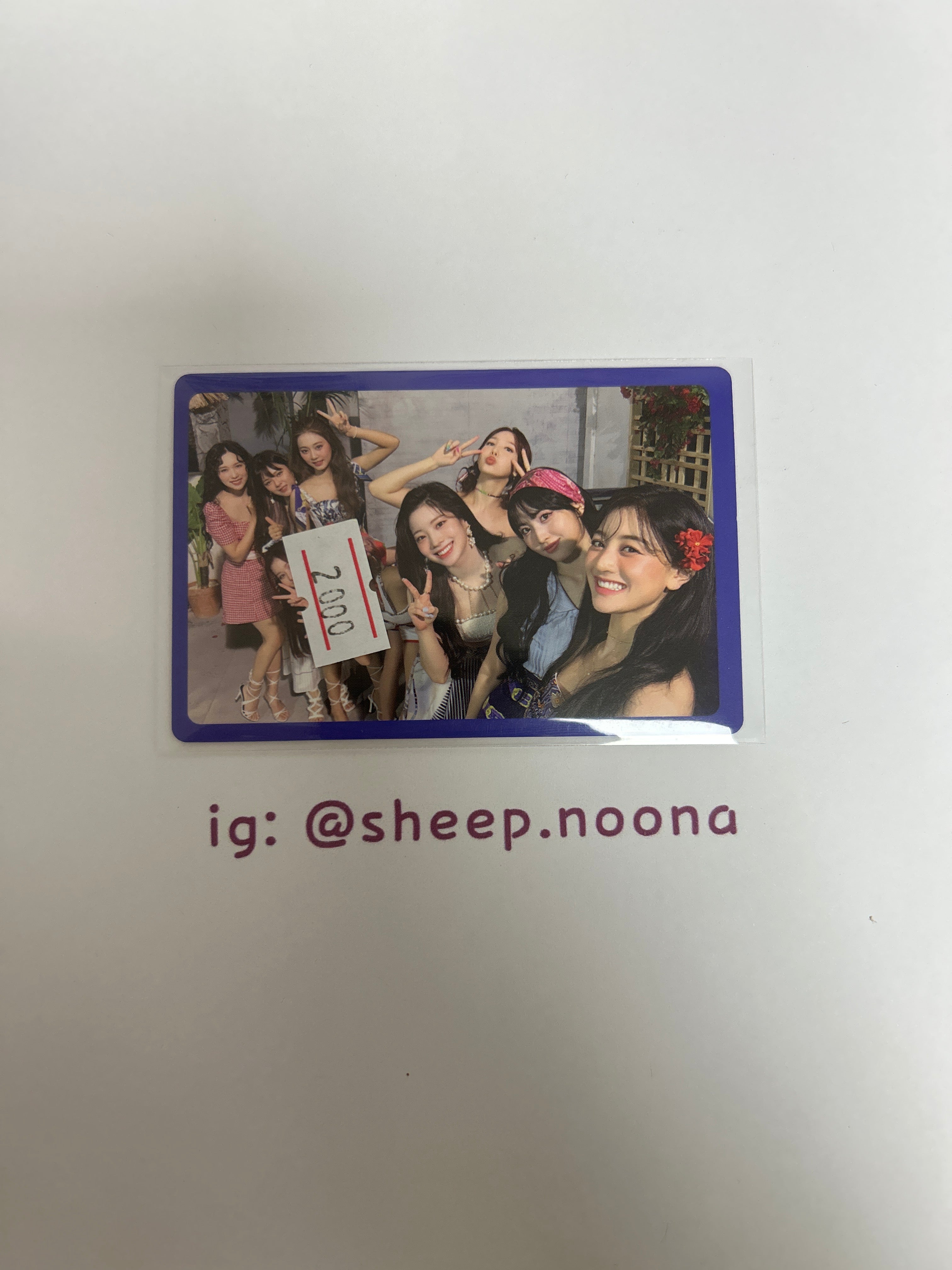 Photocards Units / Grupales Twice