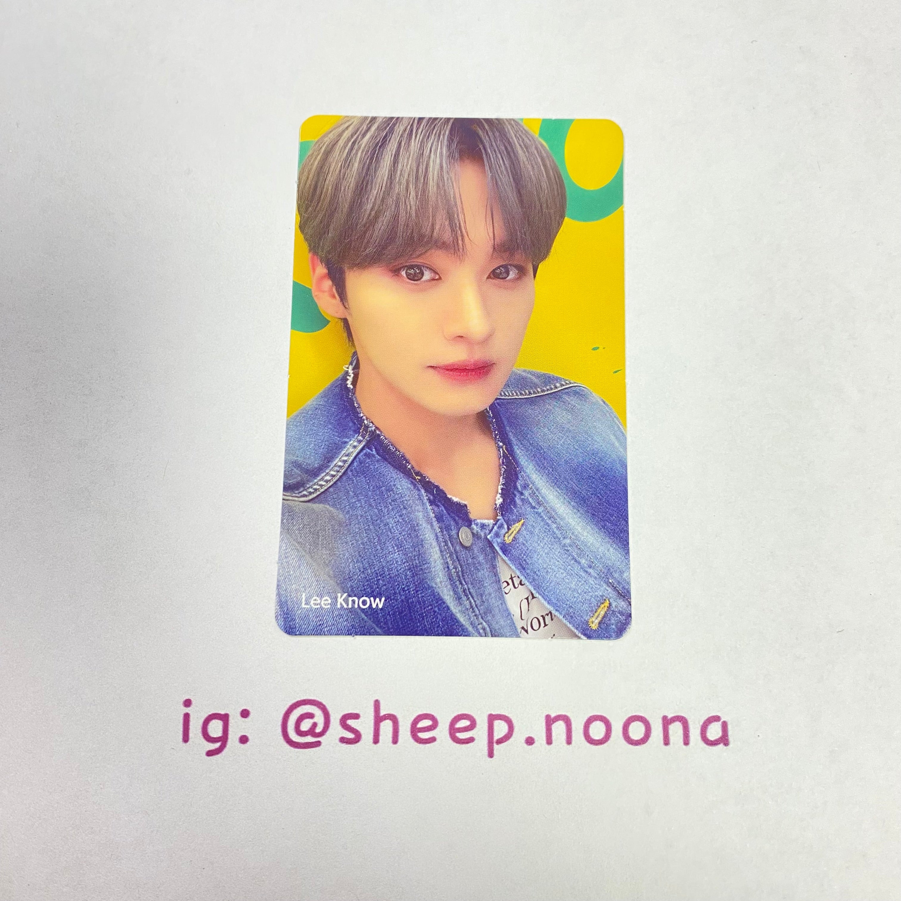 Photocards Lee Know SKZ