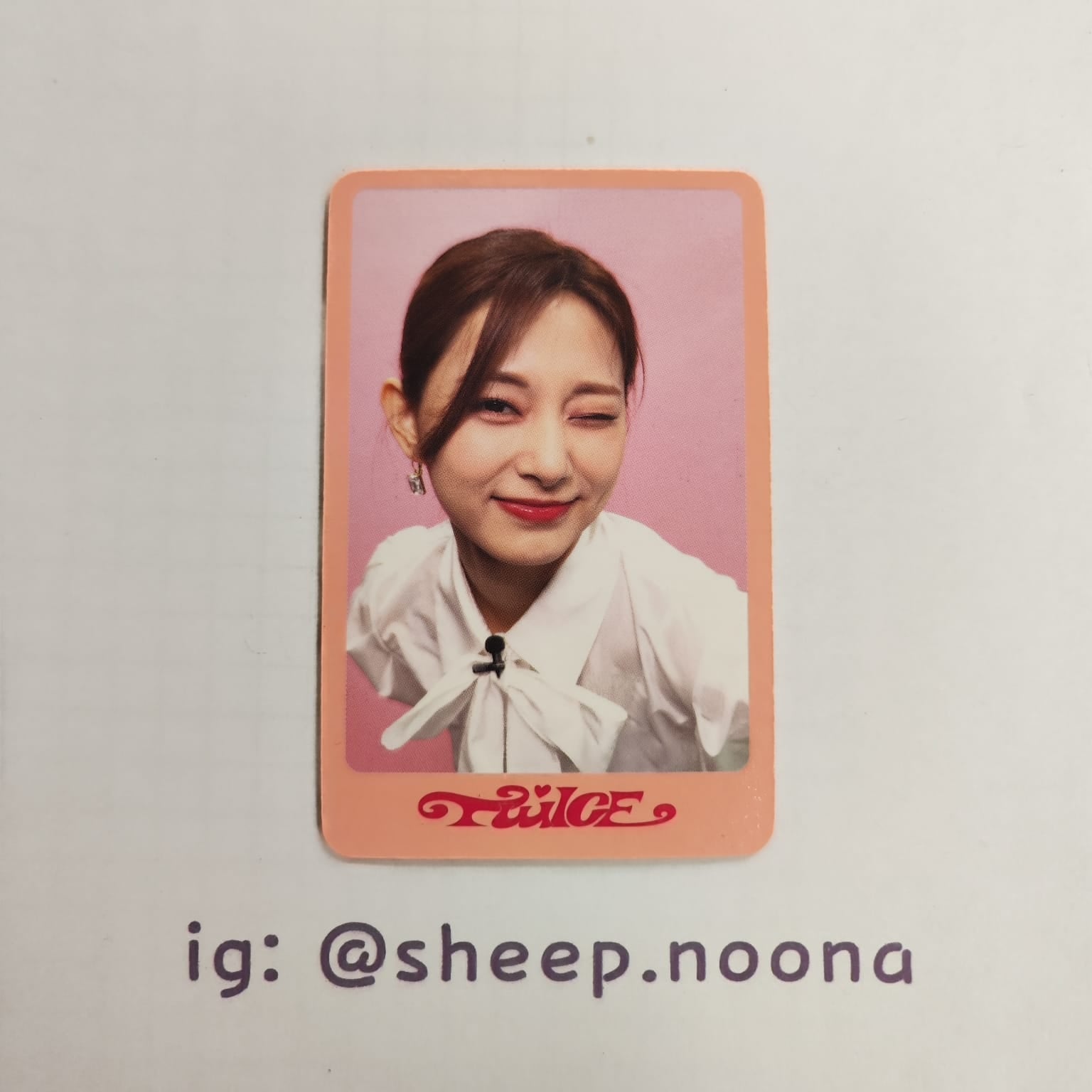 Photocards Tzuyu Twice