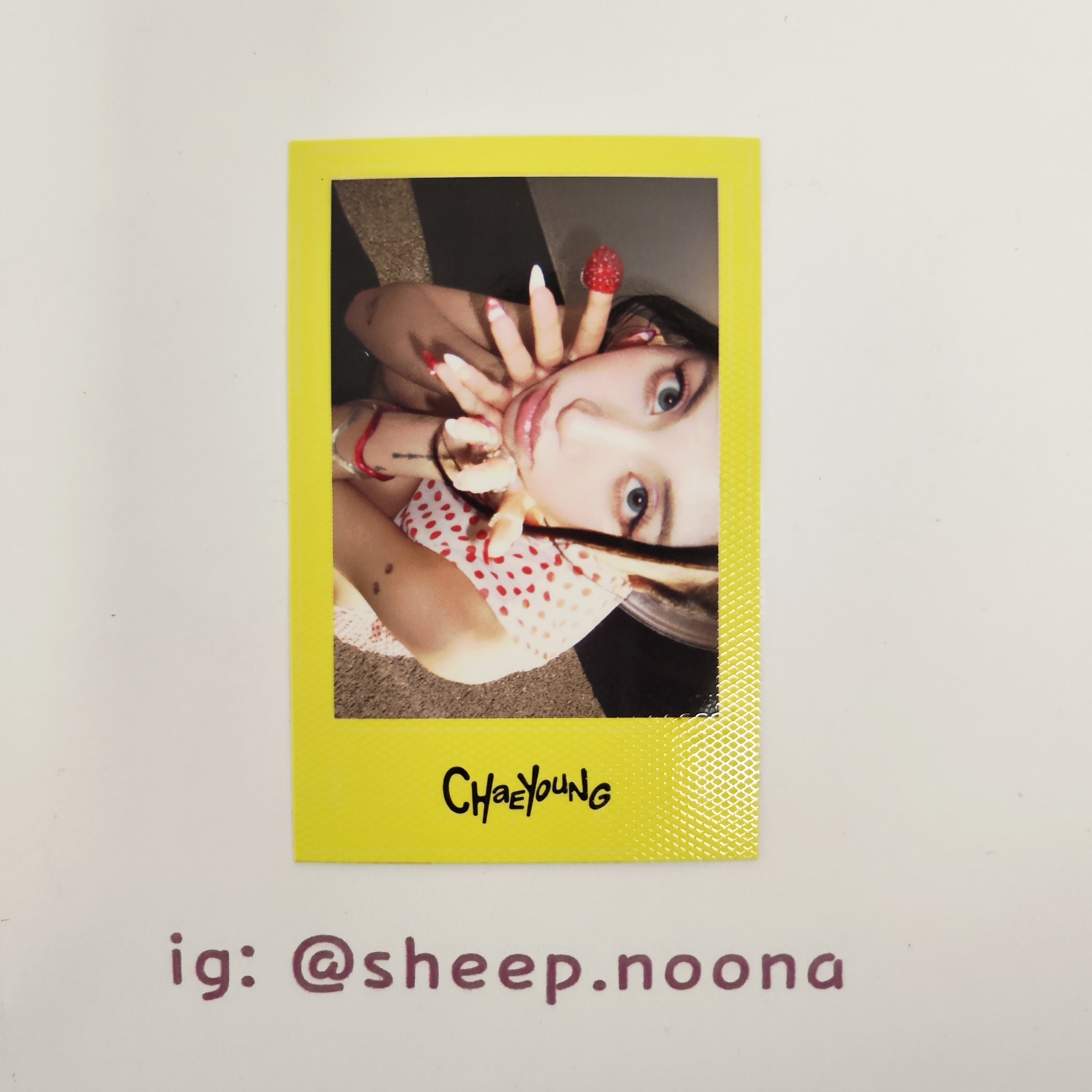 Photocards Chaeyoung Twice