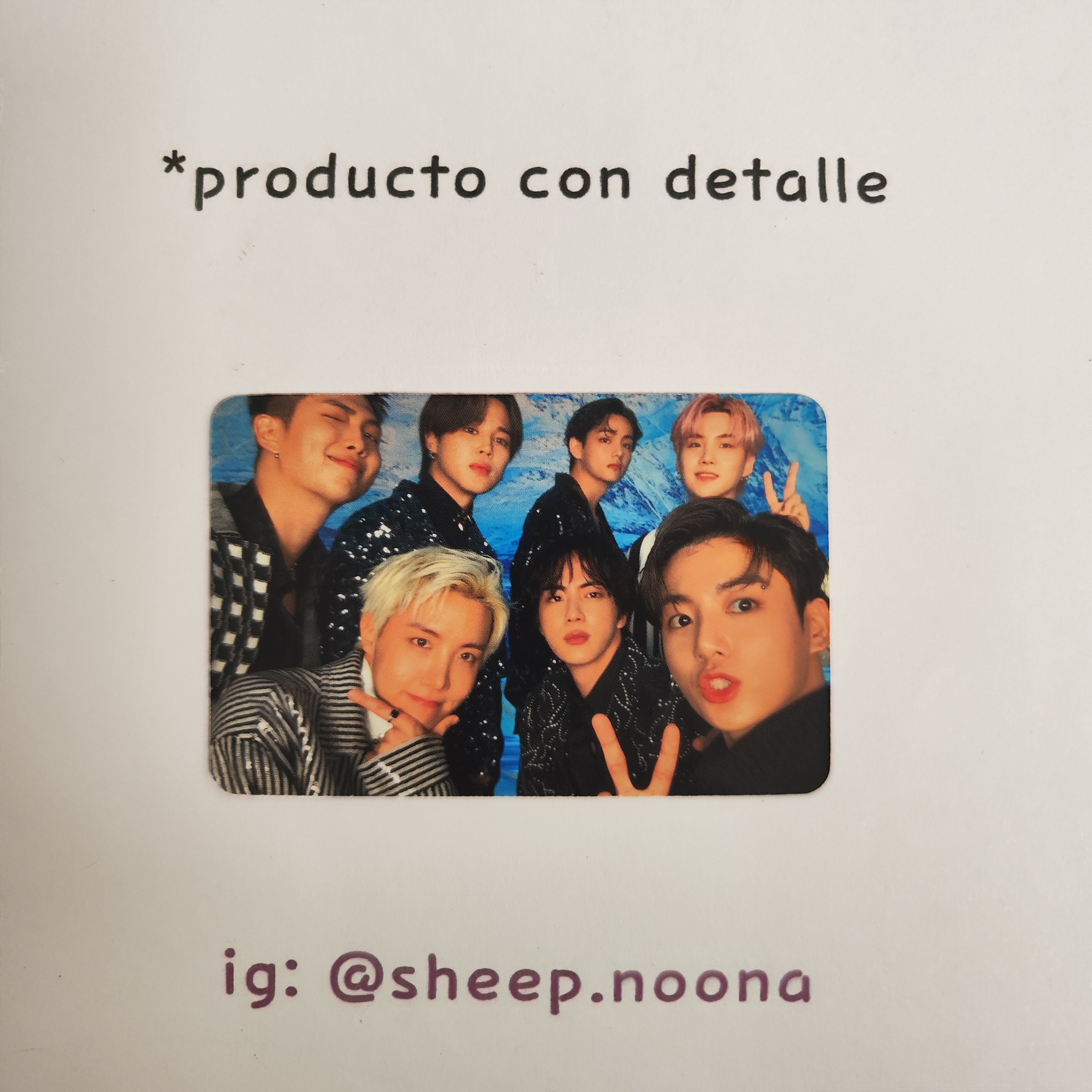Photocards Units / Grupales BTS