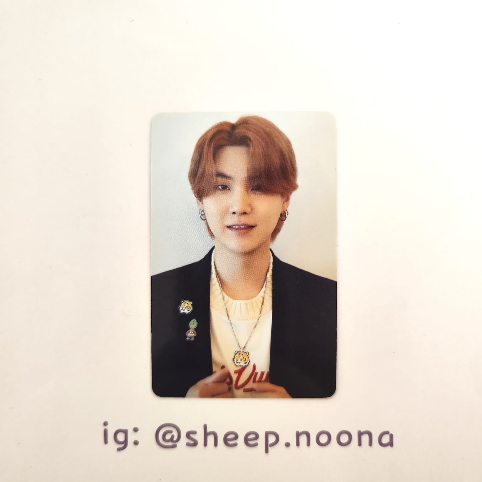 Photocards Suga BTS
