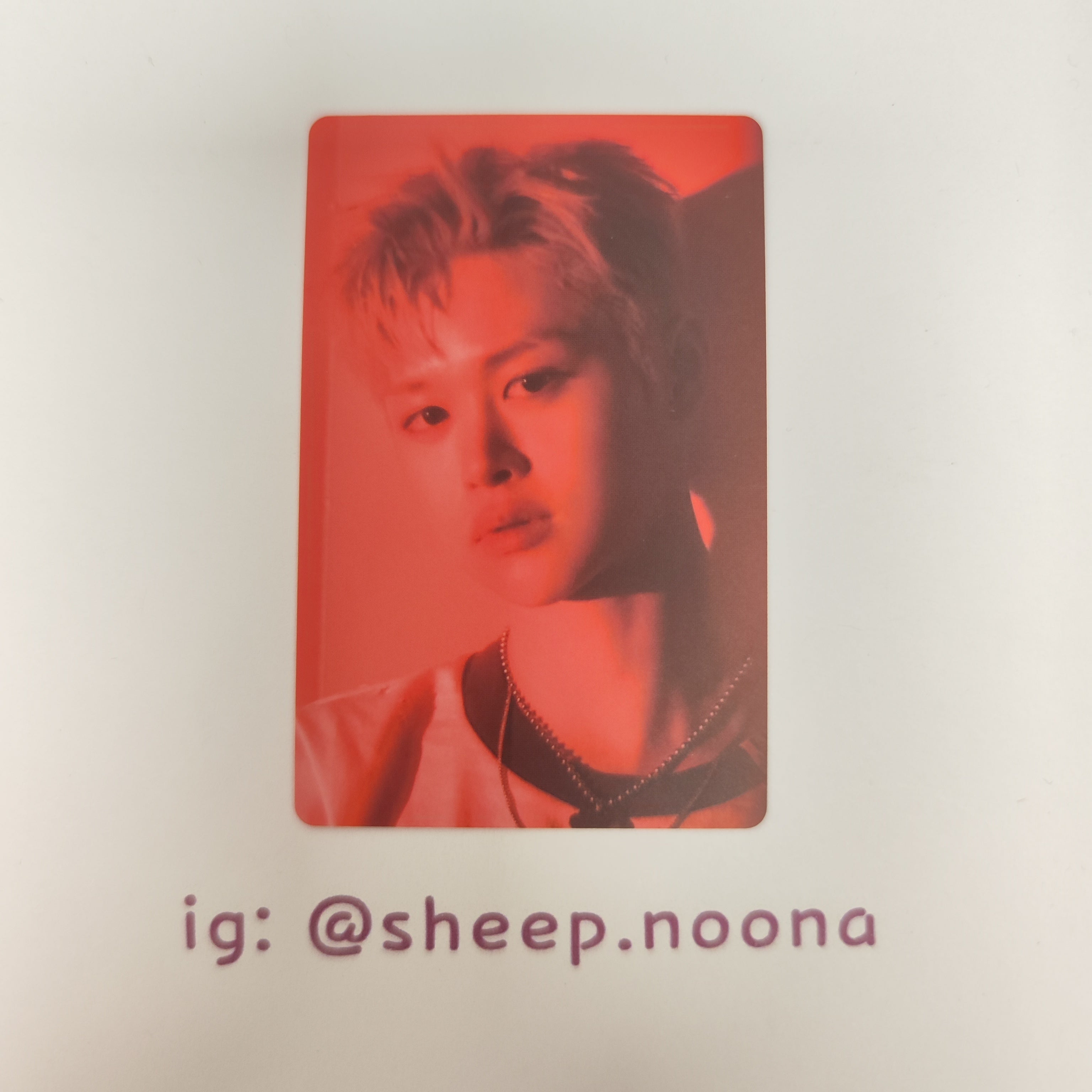 Photocards Ma Jing Xiang CLOSE YOUR EYES
