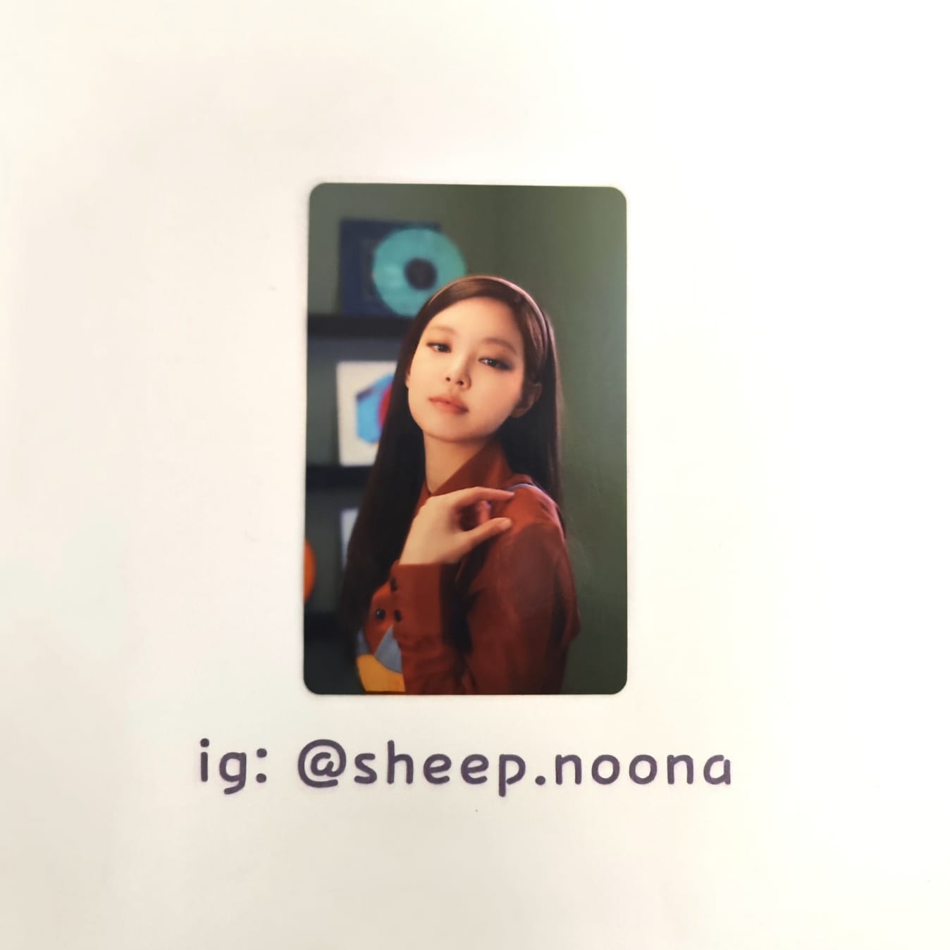 Photocards Jennie Blackpink