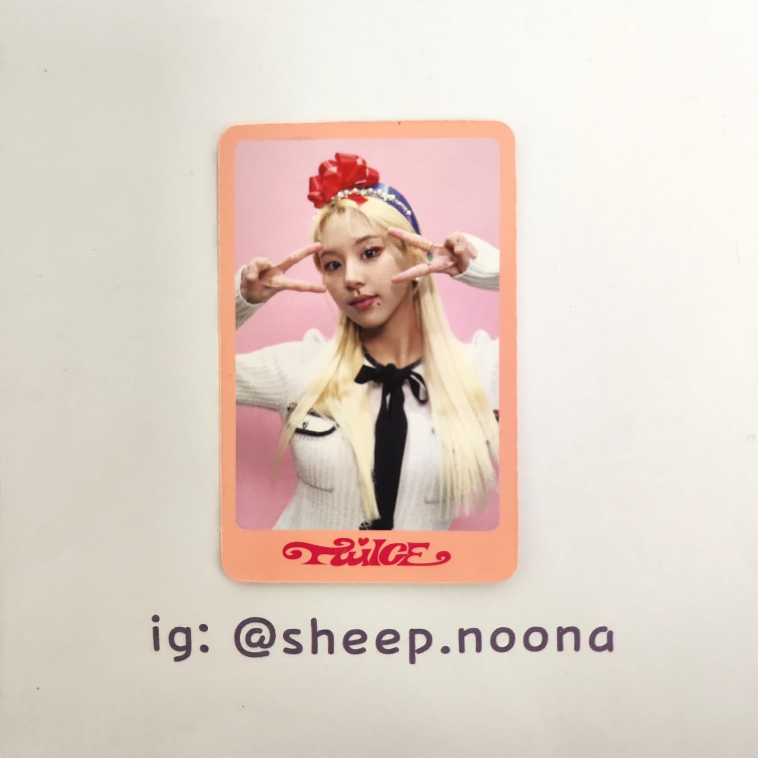 Photocards Chaeyoung Twice