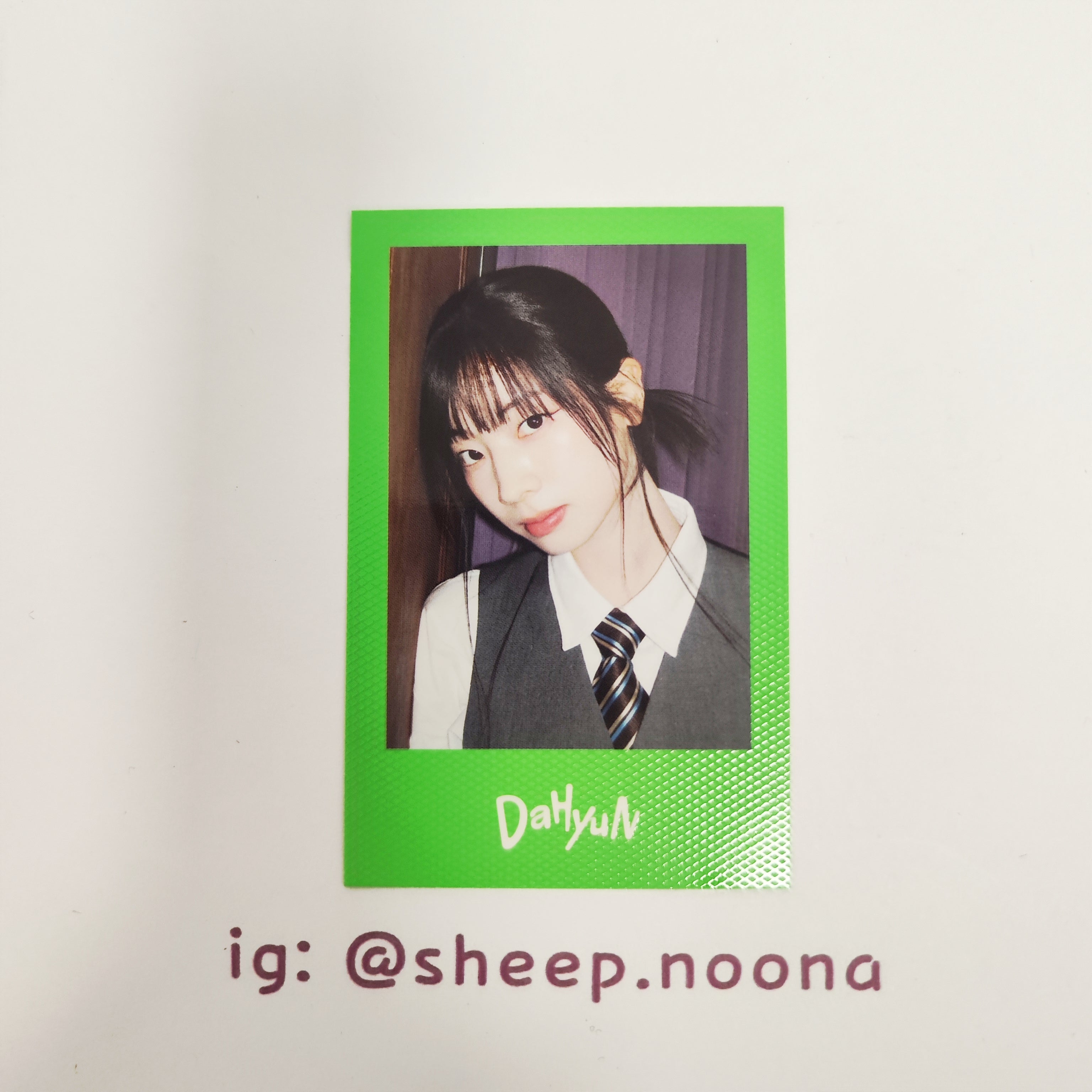 Photocards Dahyun Twice