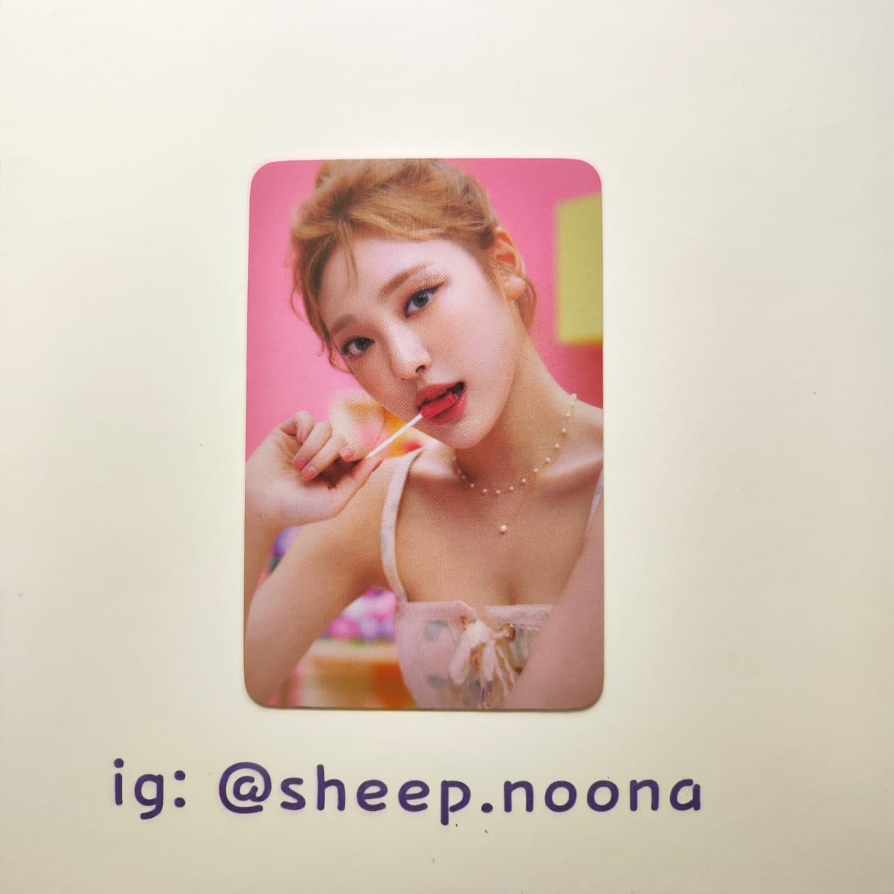 Photocards Ningning Aespa