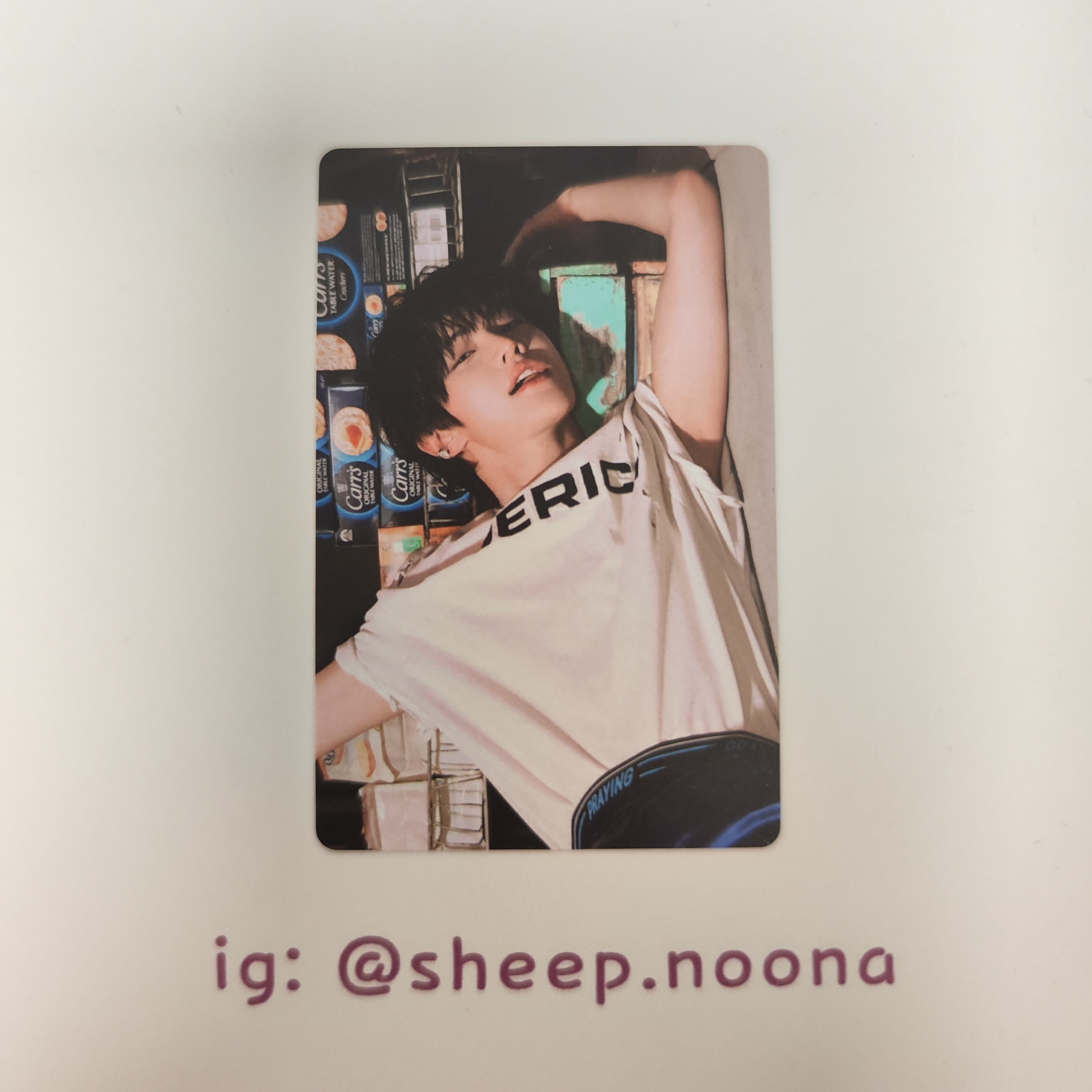 Photocards Minwook CLOSE YOUR EYES