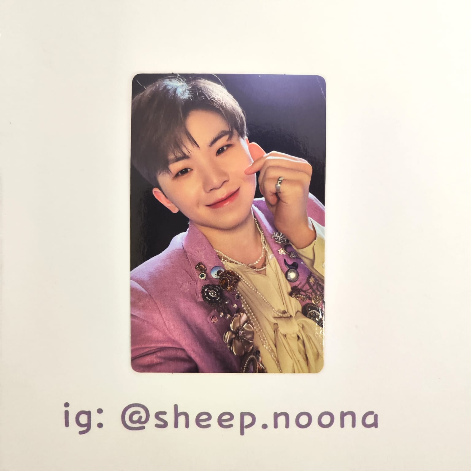 Photocards Woozi Seventeen