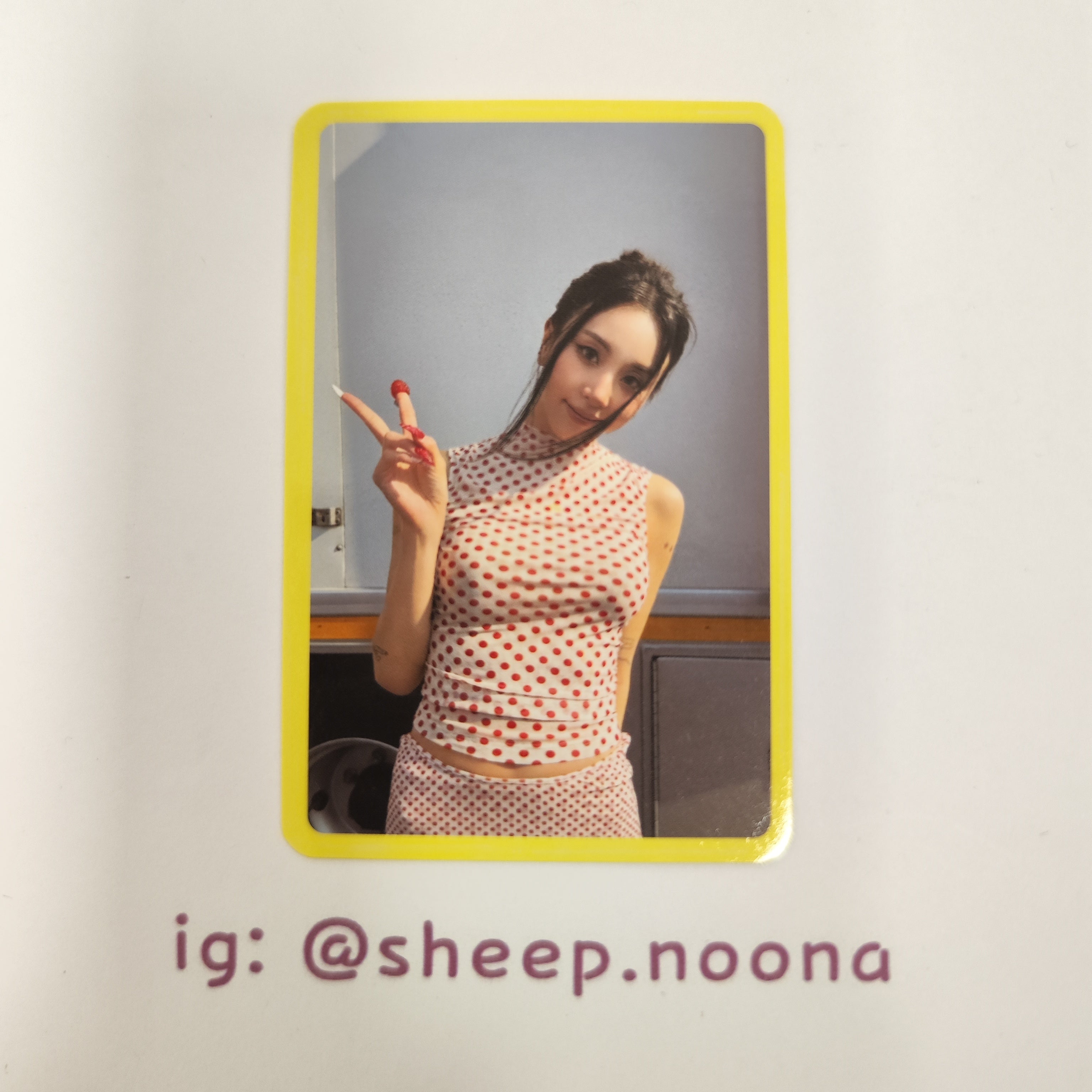 Photocards Chaeyoung Twice