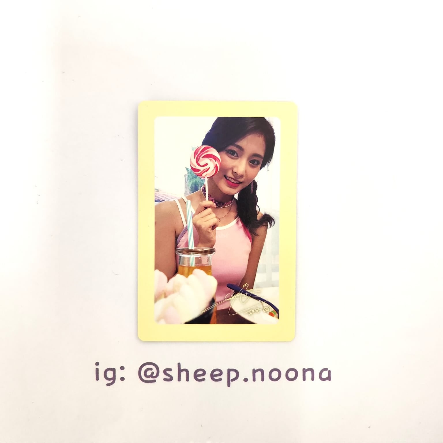 Photocards Tzuyu Twice