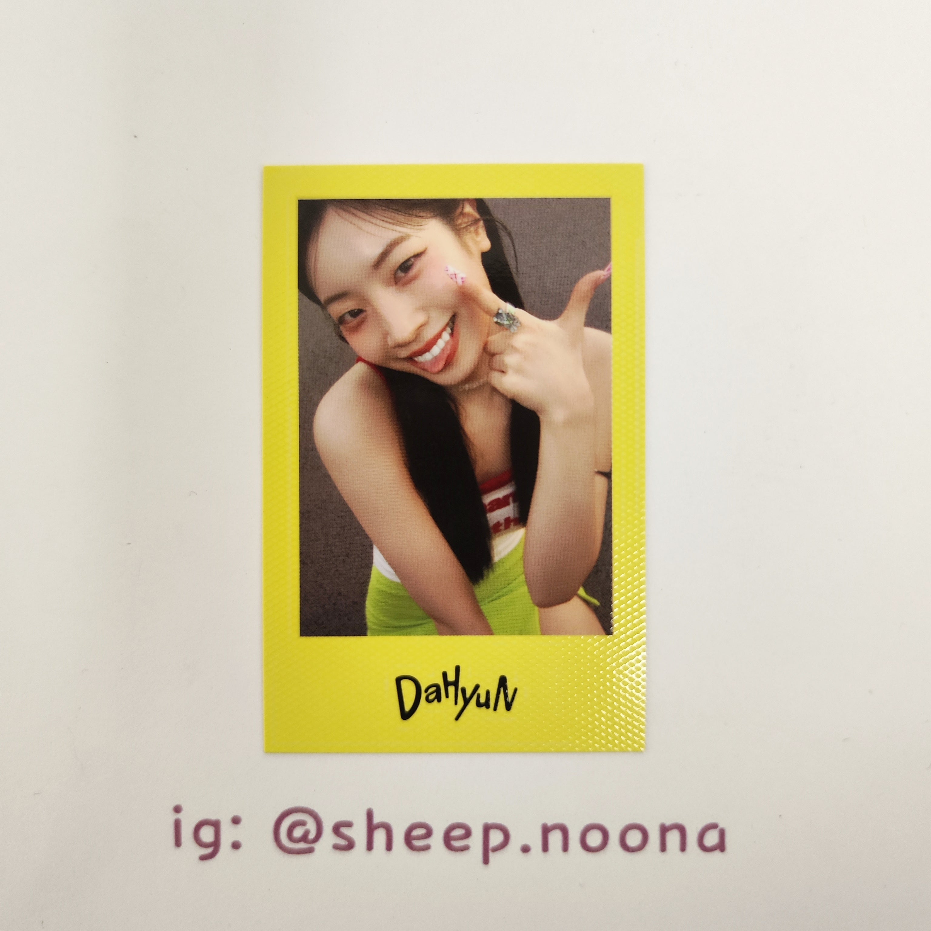 Photocards Dahyun Twice