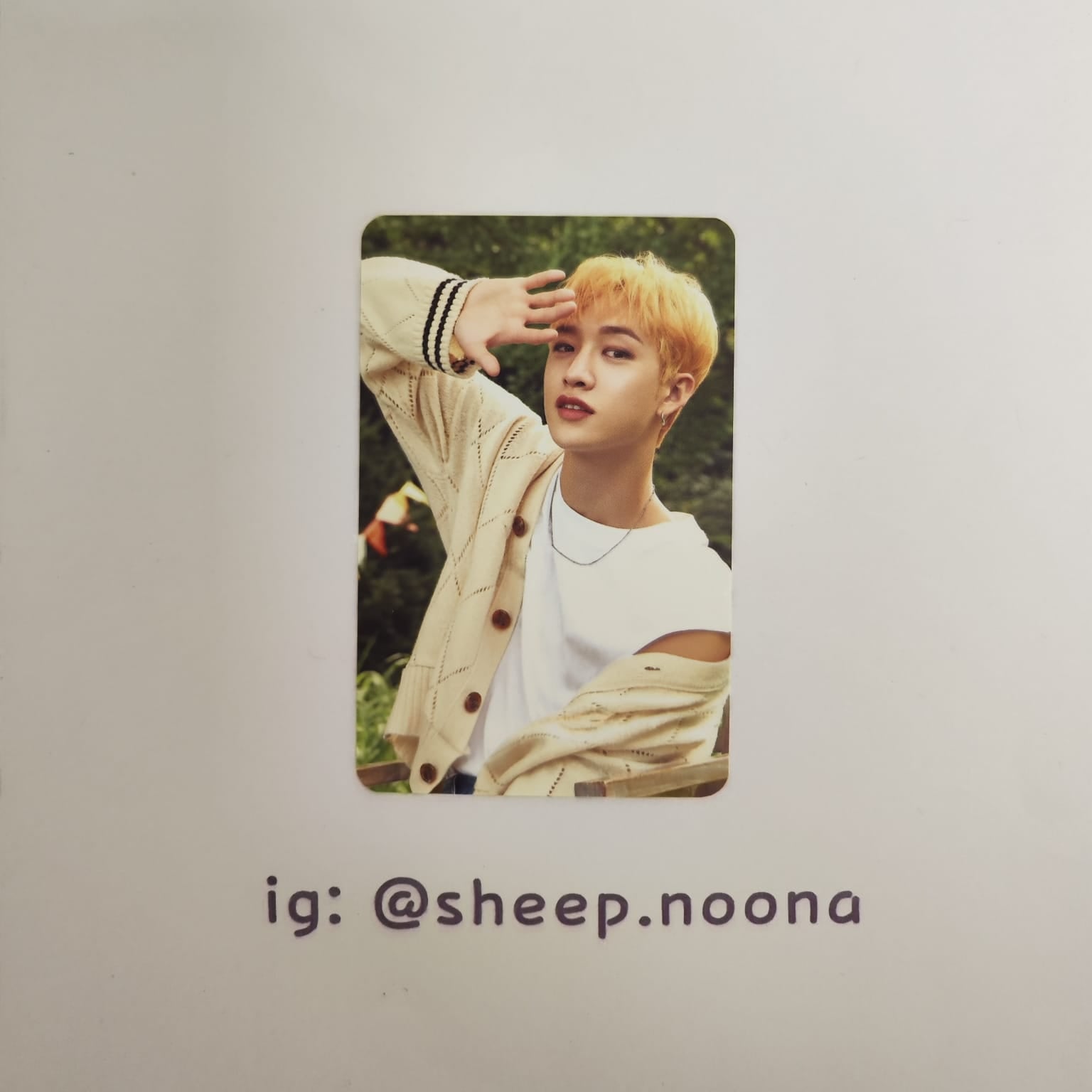 Photocards Bangchan SKZ