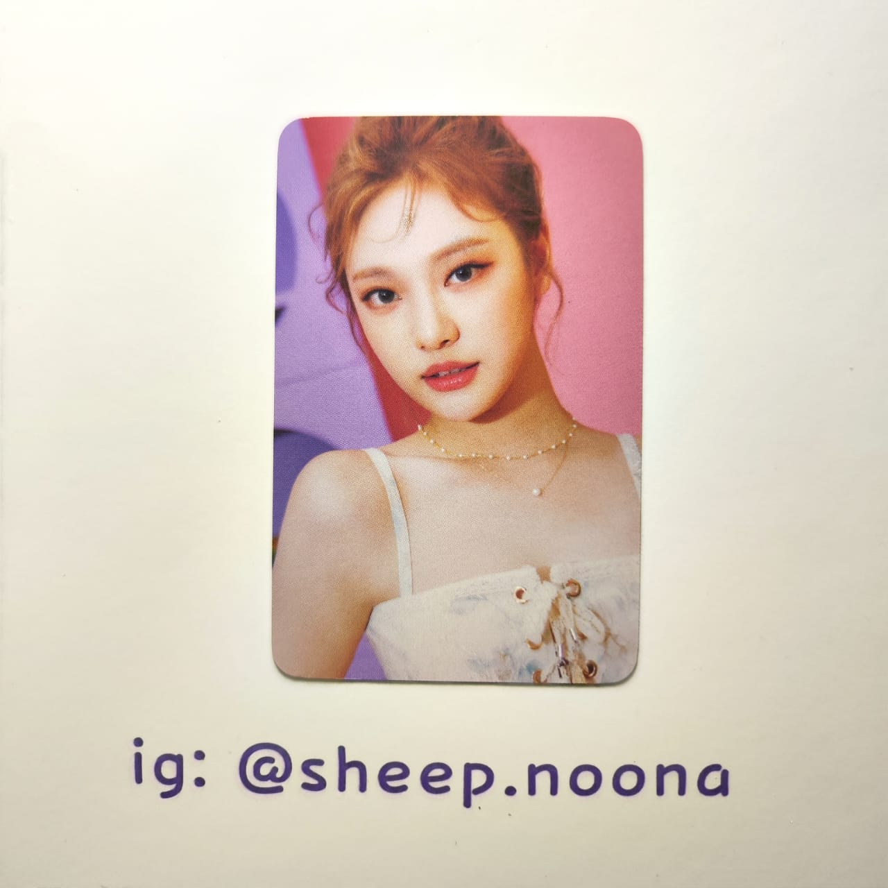 Photocards Ningning Aespa