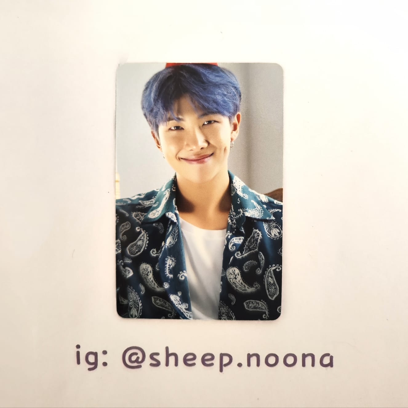 Photocard RM BTS