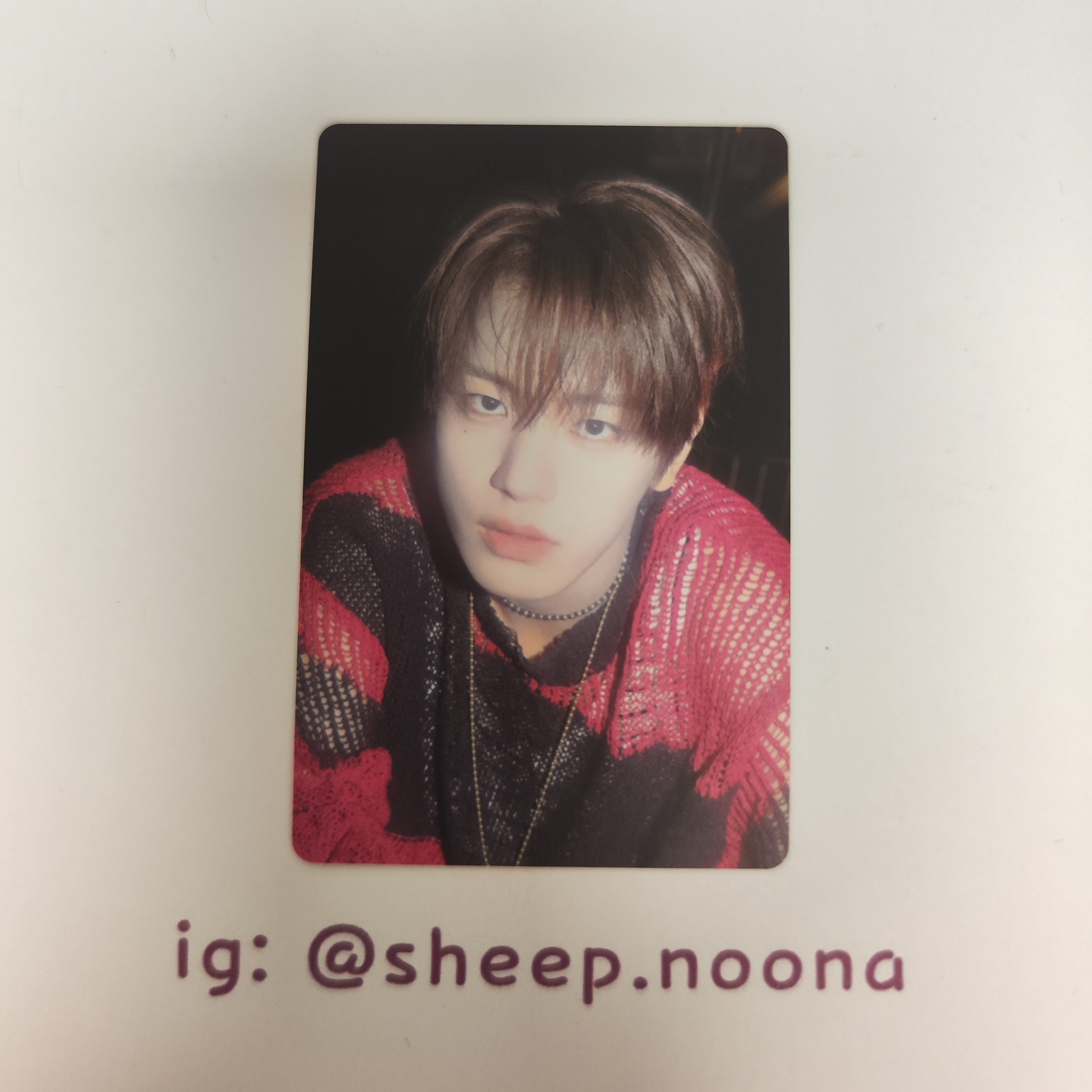 Photocards Seungho CLOSE YOUR EYES