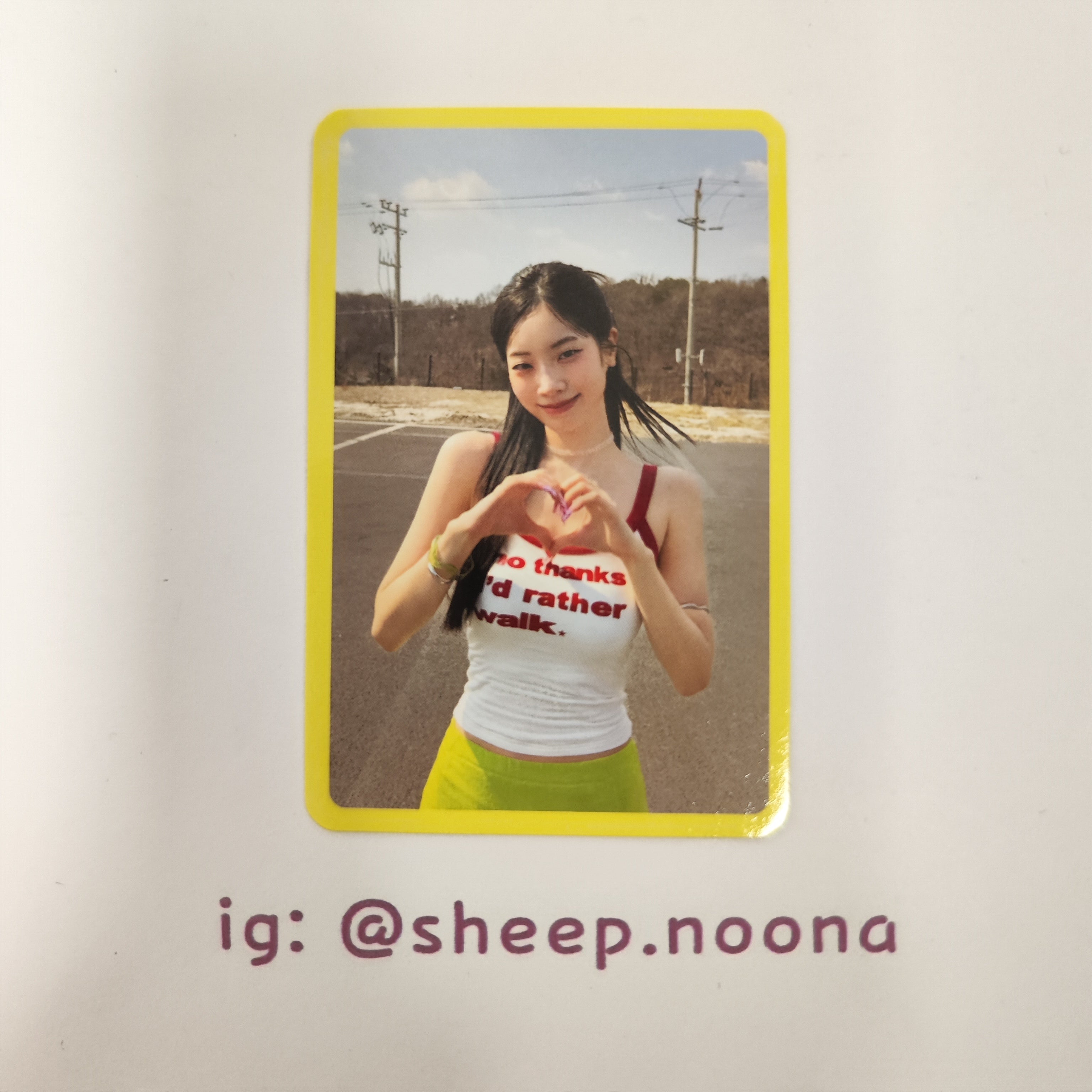 Photocards Dahyun Twice