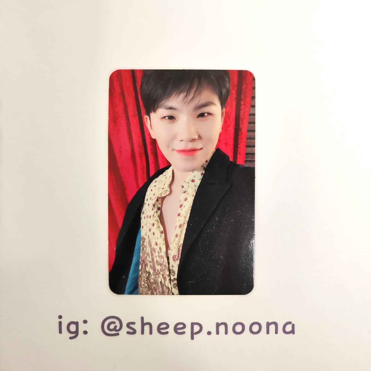 Photocards Woozi Seventeen