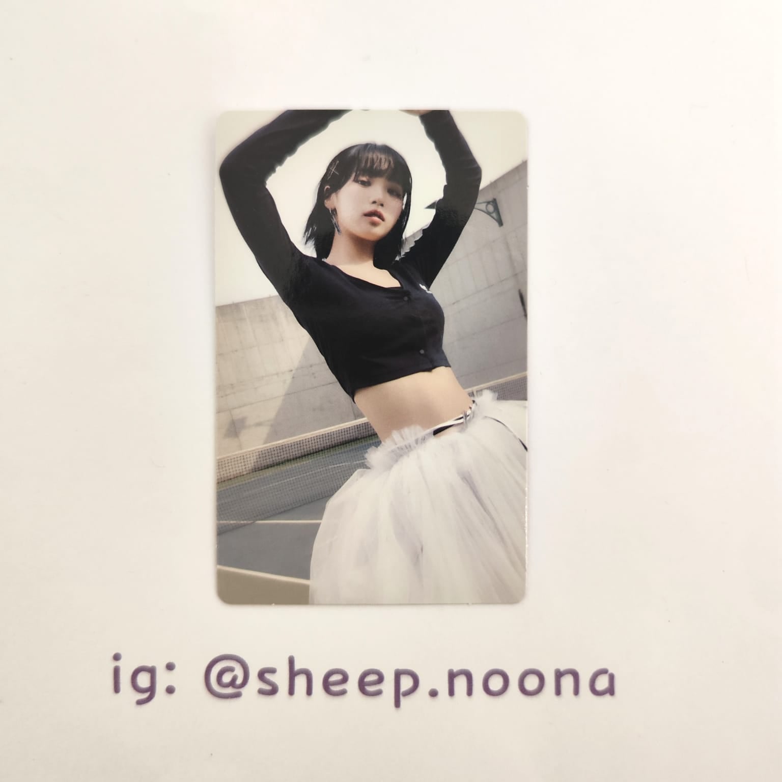 Photocards Chaewon Le Sserafim