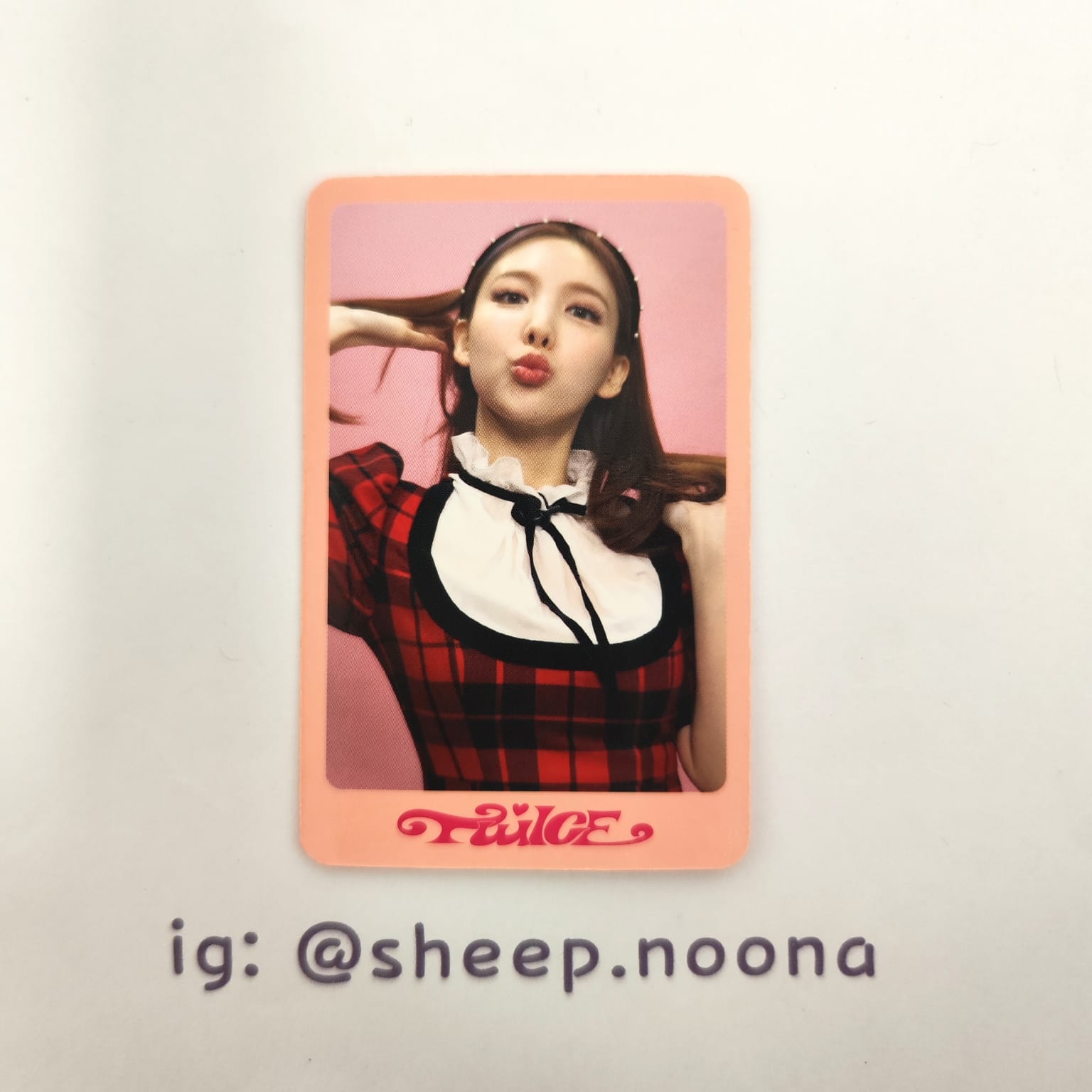 Photocard Nayeon Twice