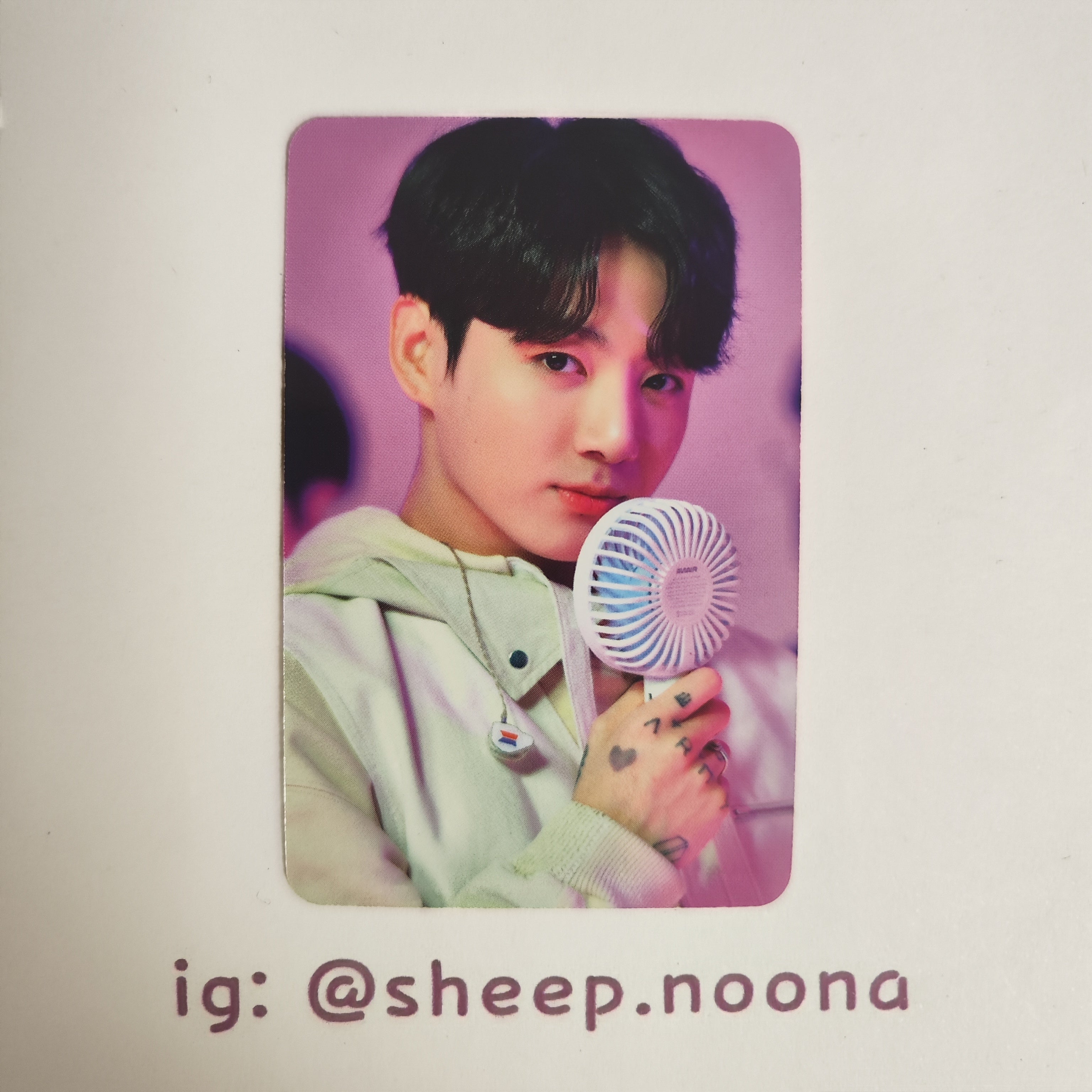 Photocards Jungkook BTS
