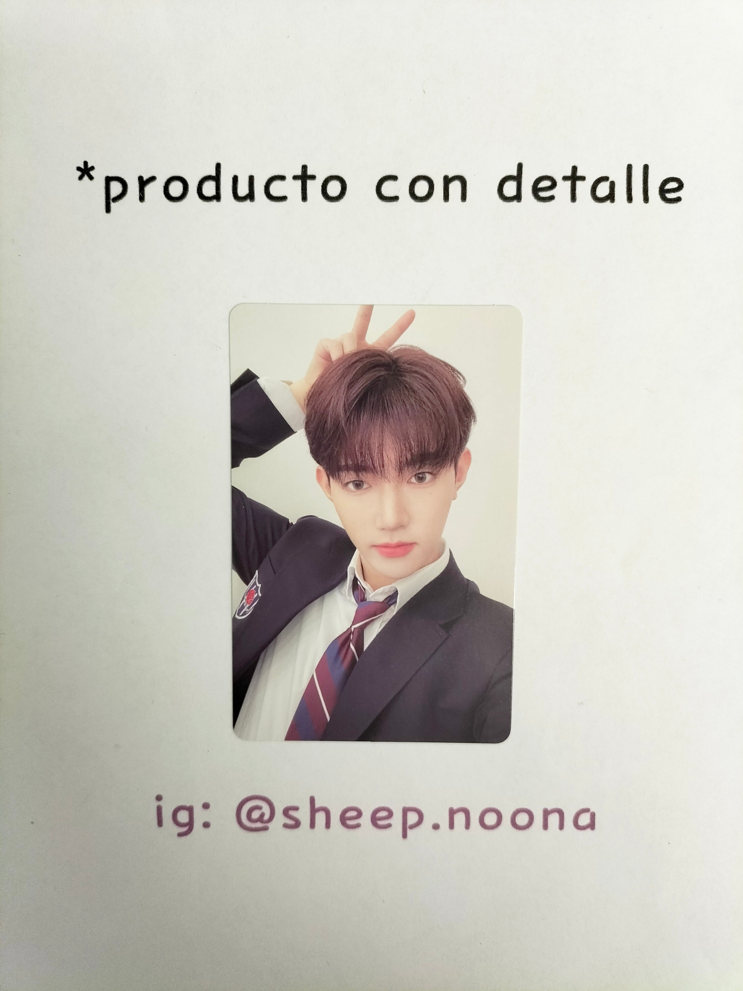 Photocards Zhanghao ZB1