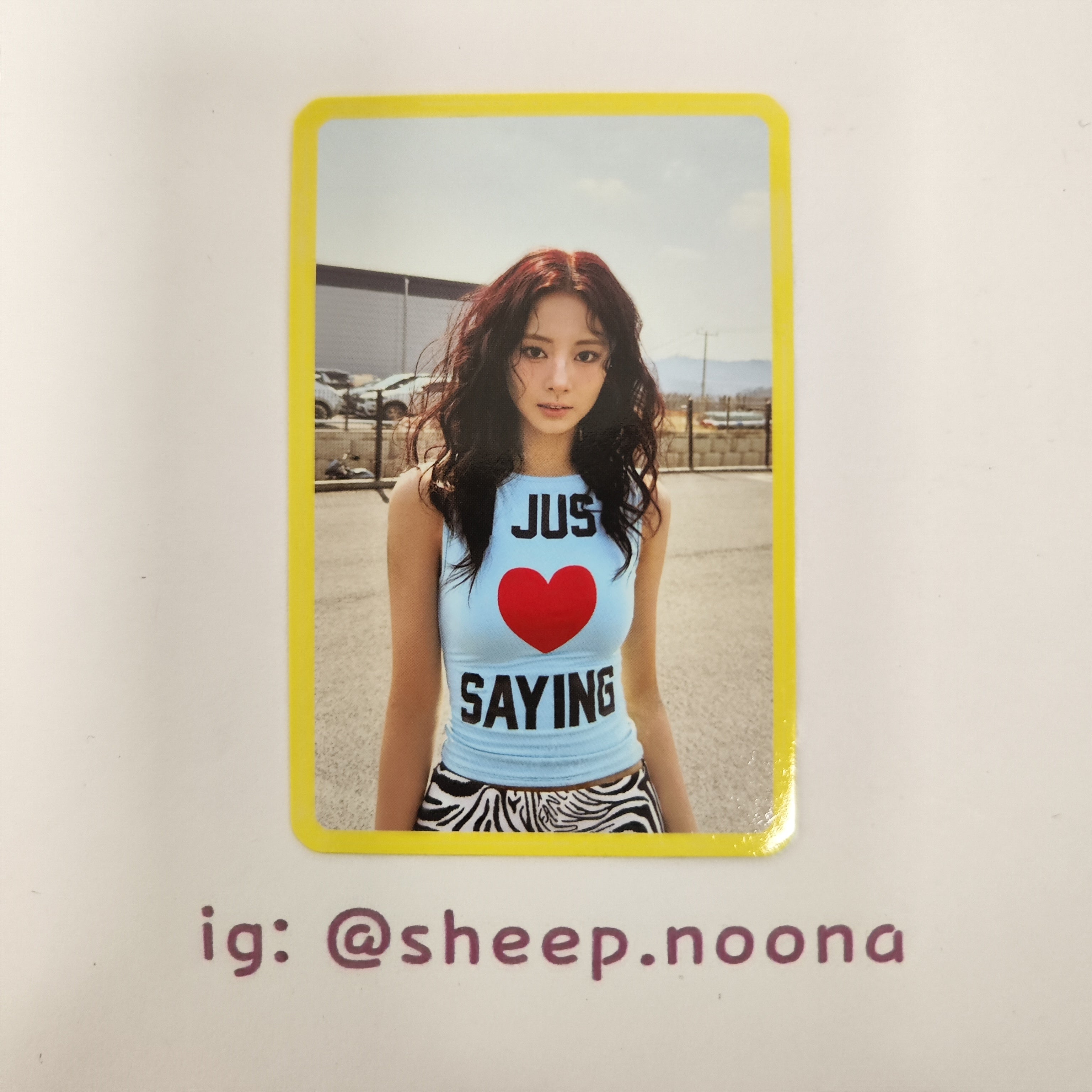 Photocards Tzuyu Twice