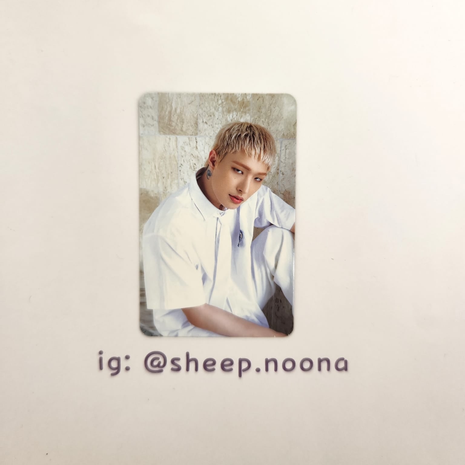 Photocards Mingi Ateez