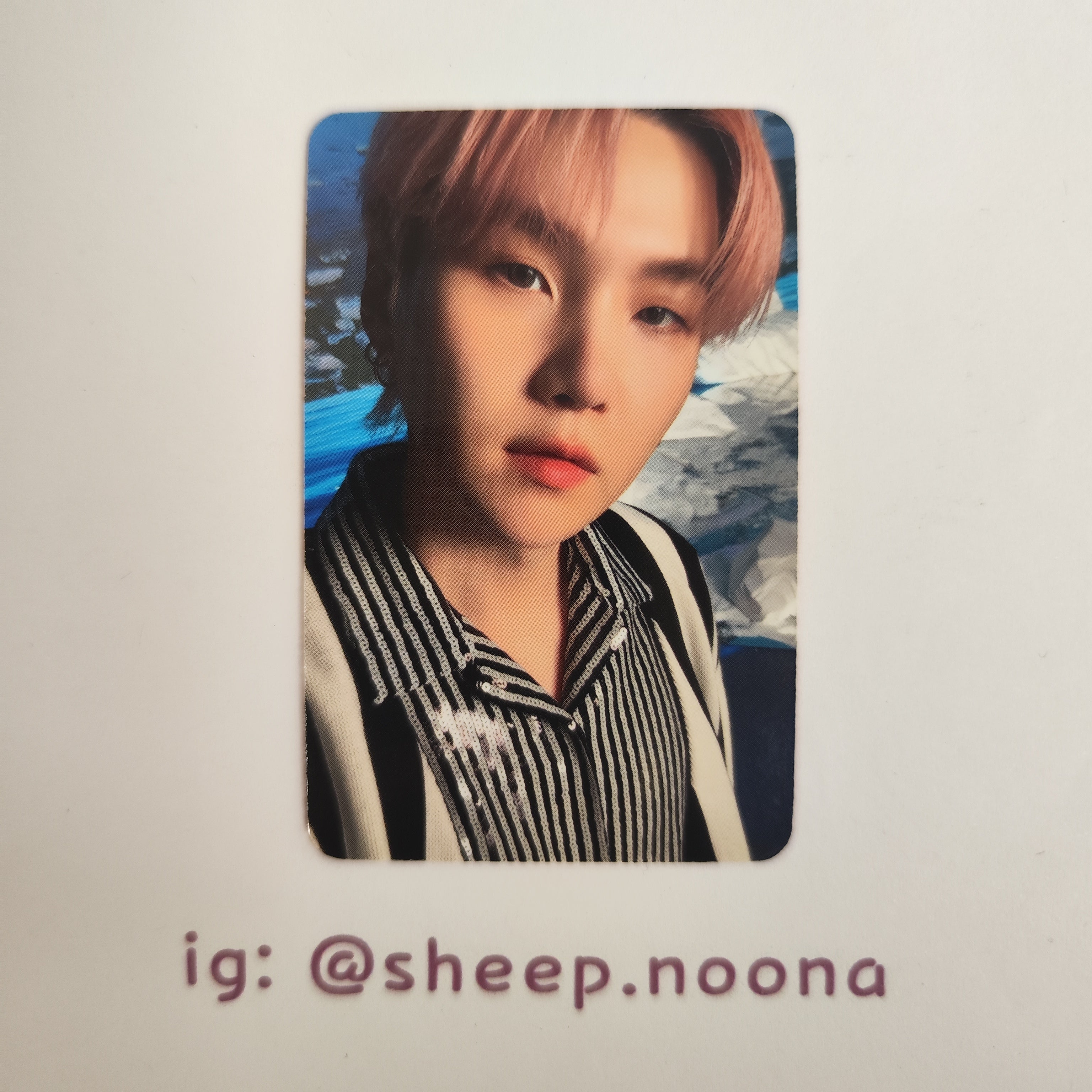 Photocards Suga BTS