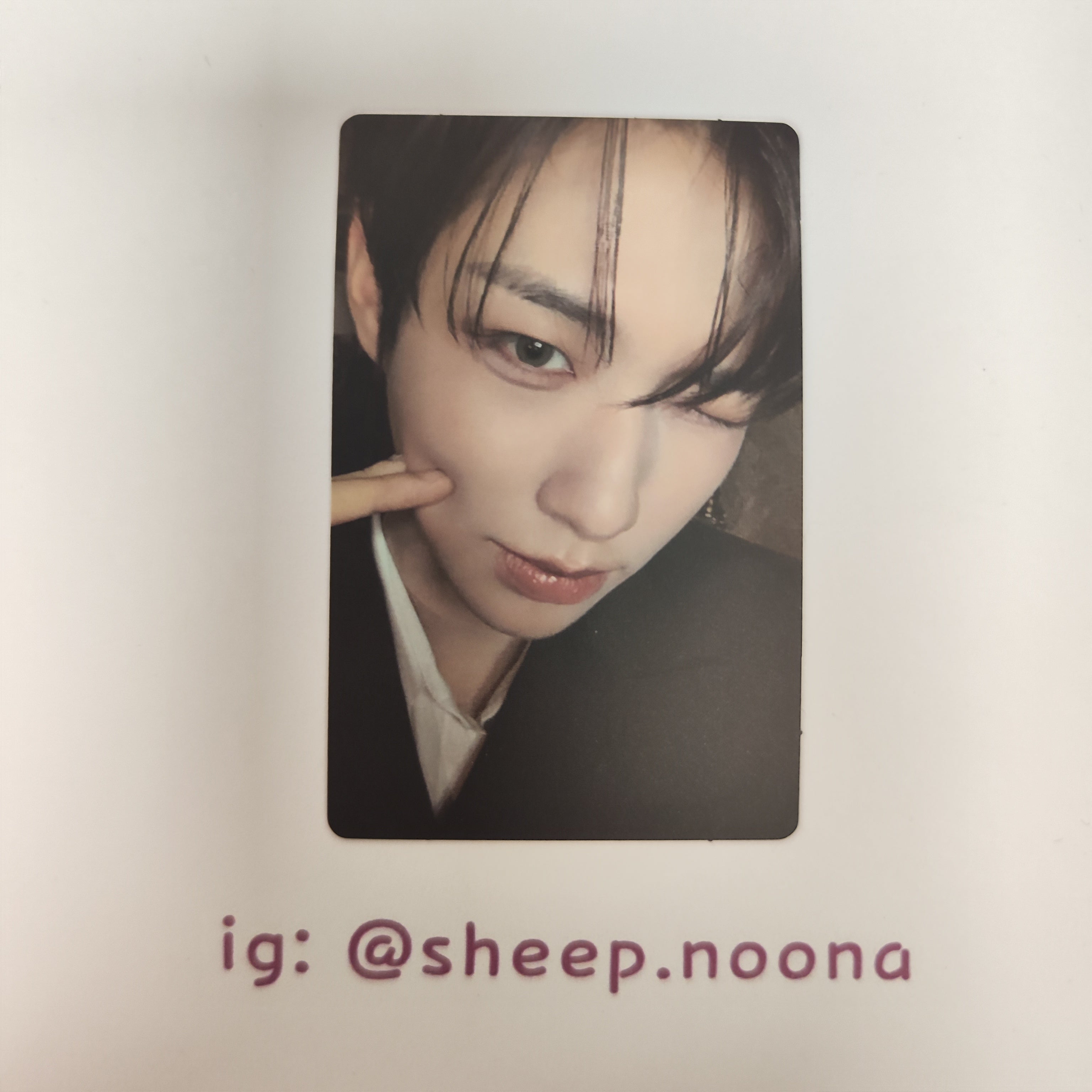 Photocards Sungmin CLOSE YOUR EYES