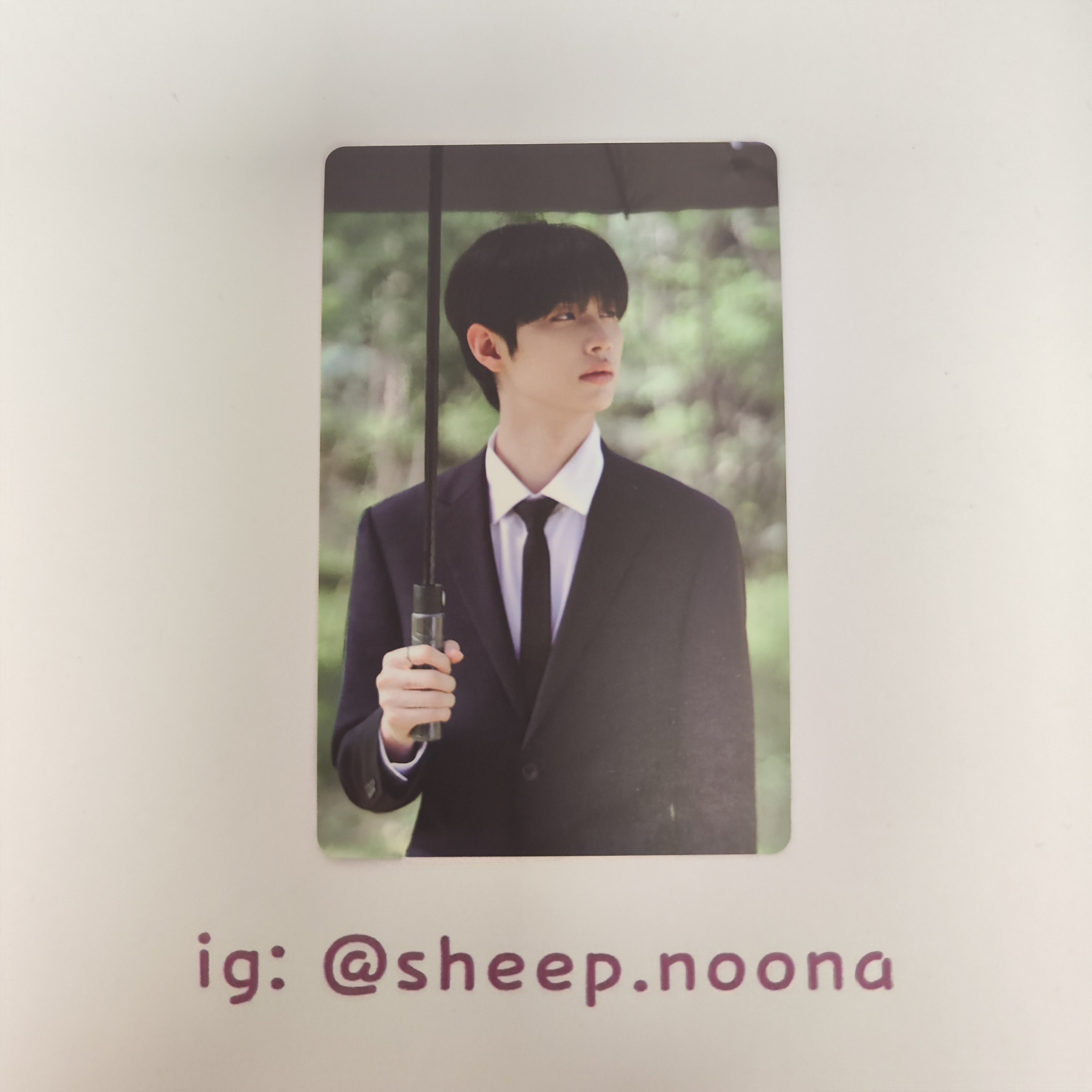 Photocards Sungmin CLOSE YOUR EYES