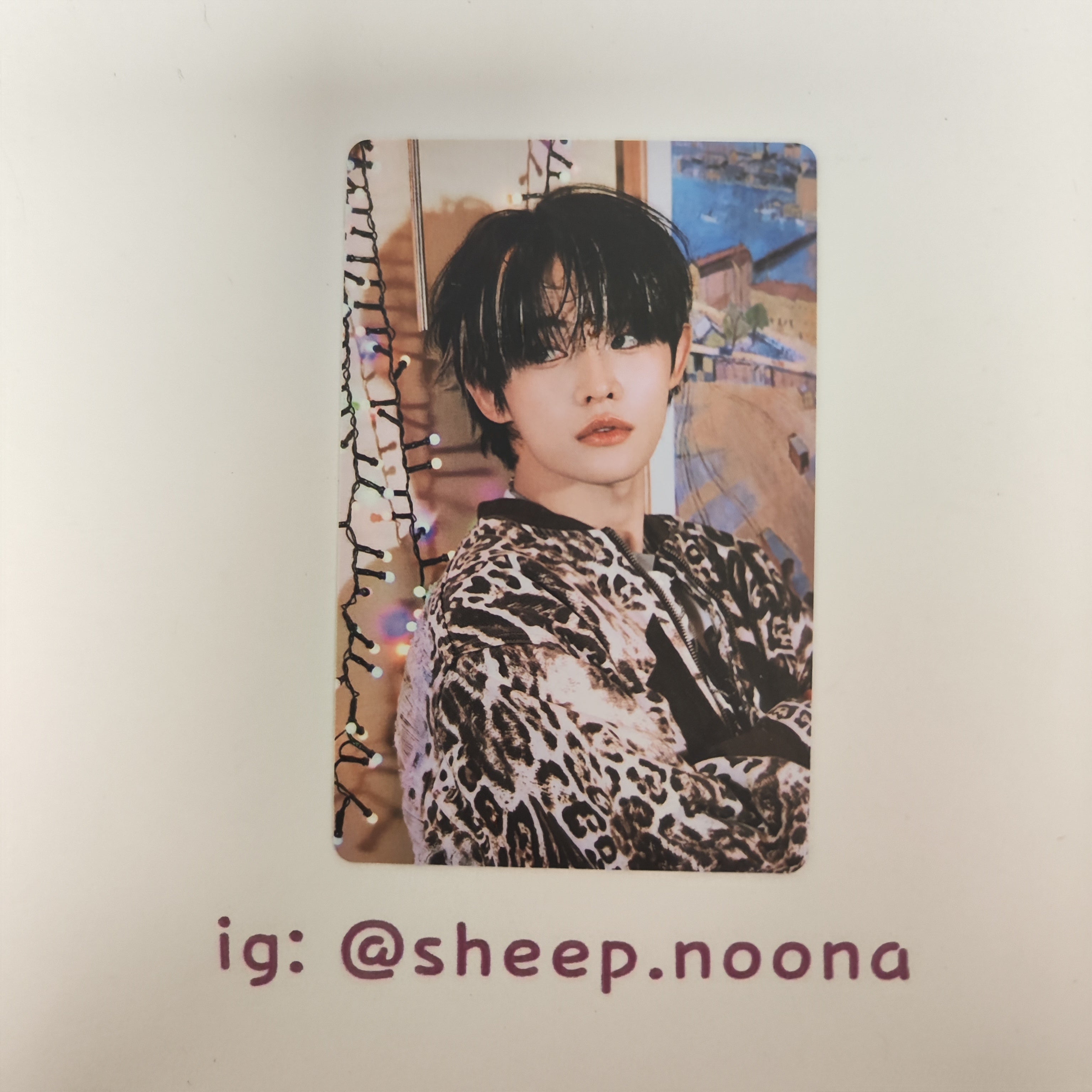 Photocards Minwook CLOSE YOUR EYES