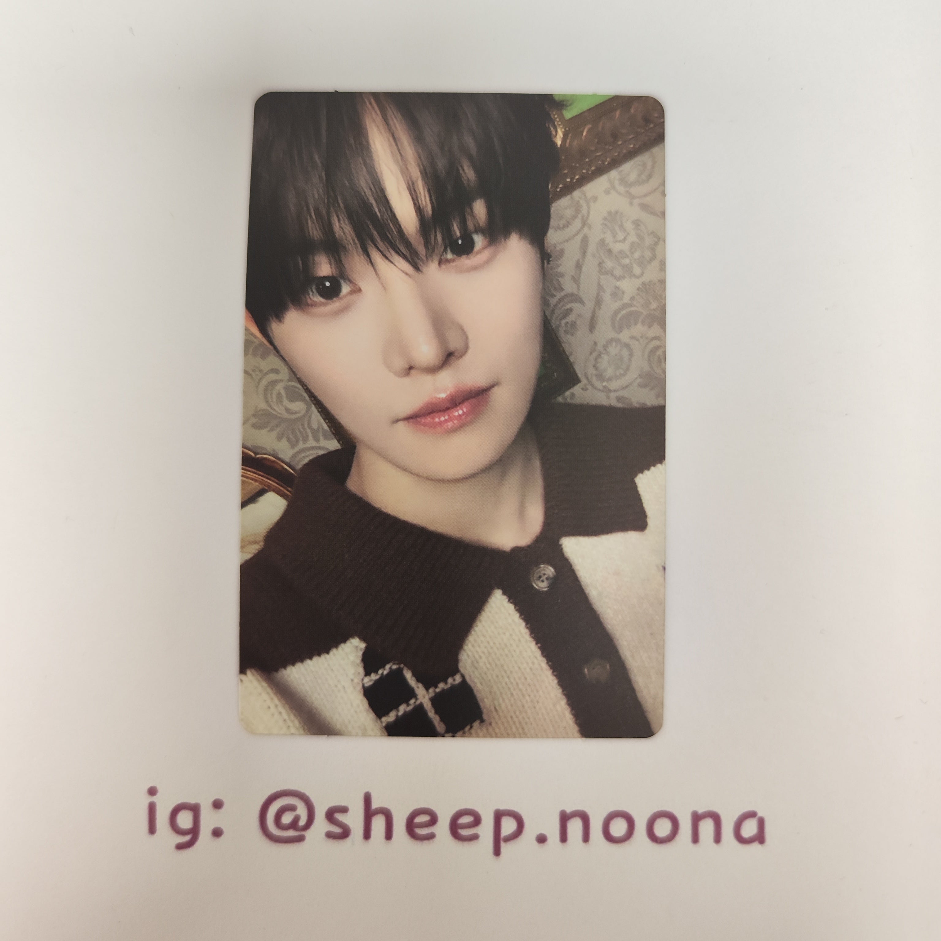 Photocards Minwook CLOSE YOUR EYES