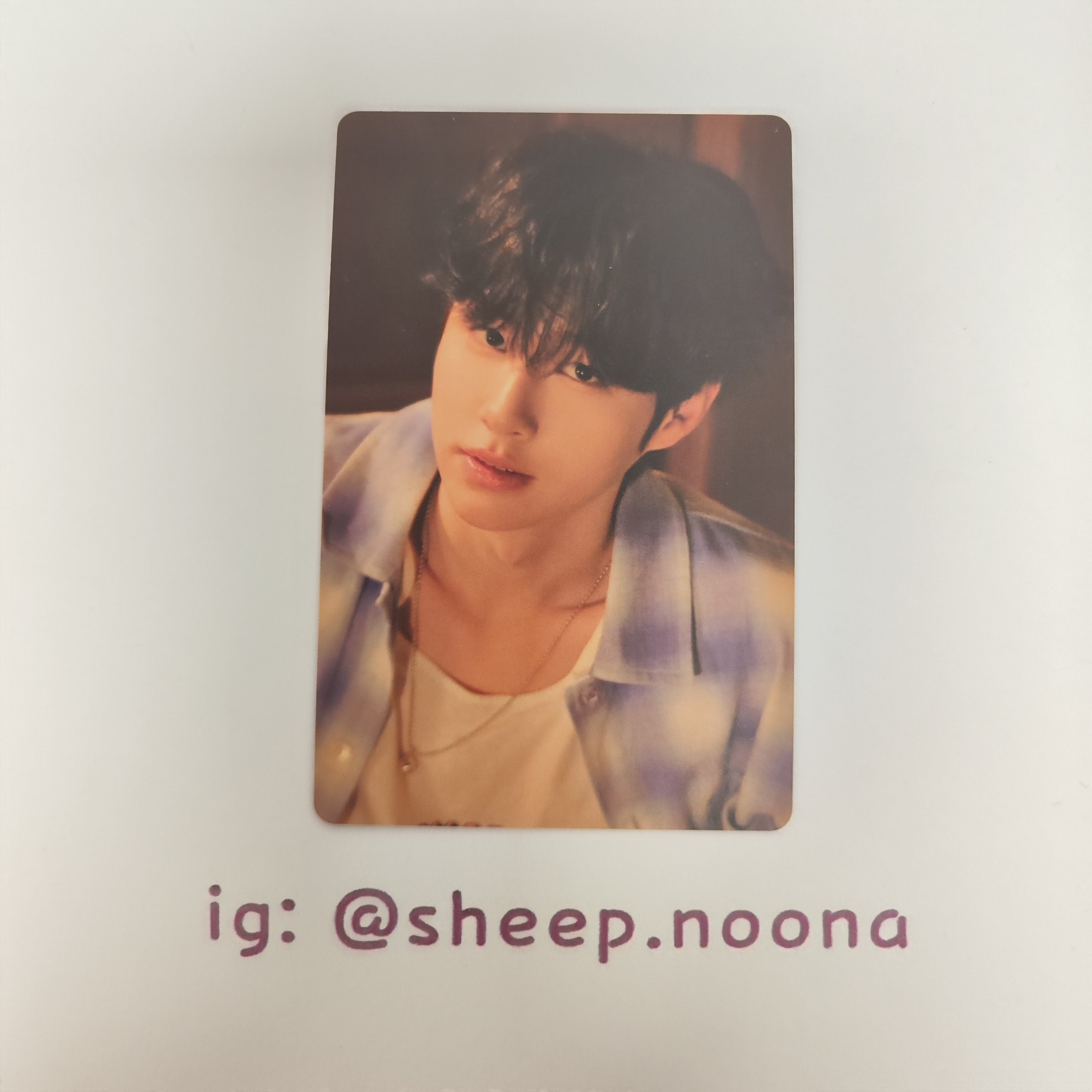 Photocards Sungmin CLOSE YOUR EYES