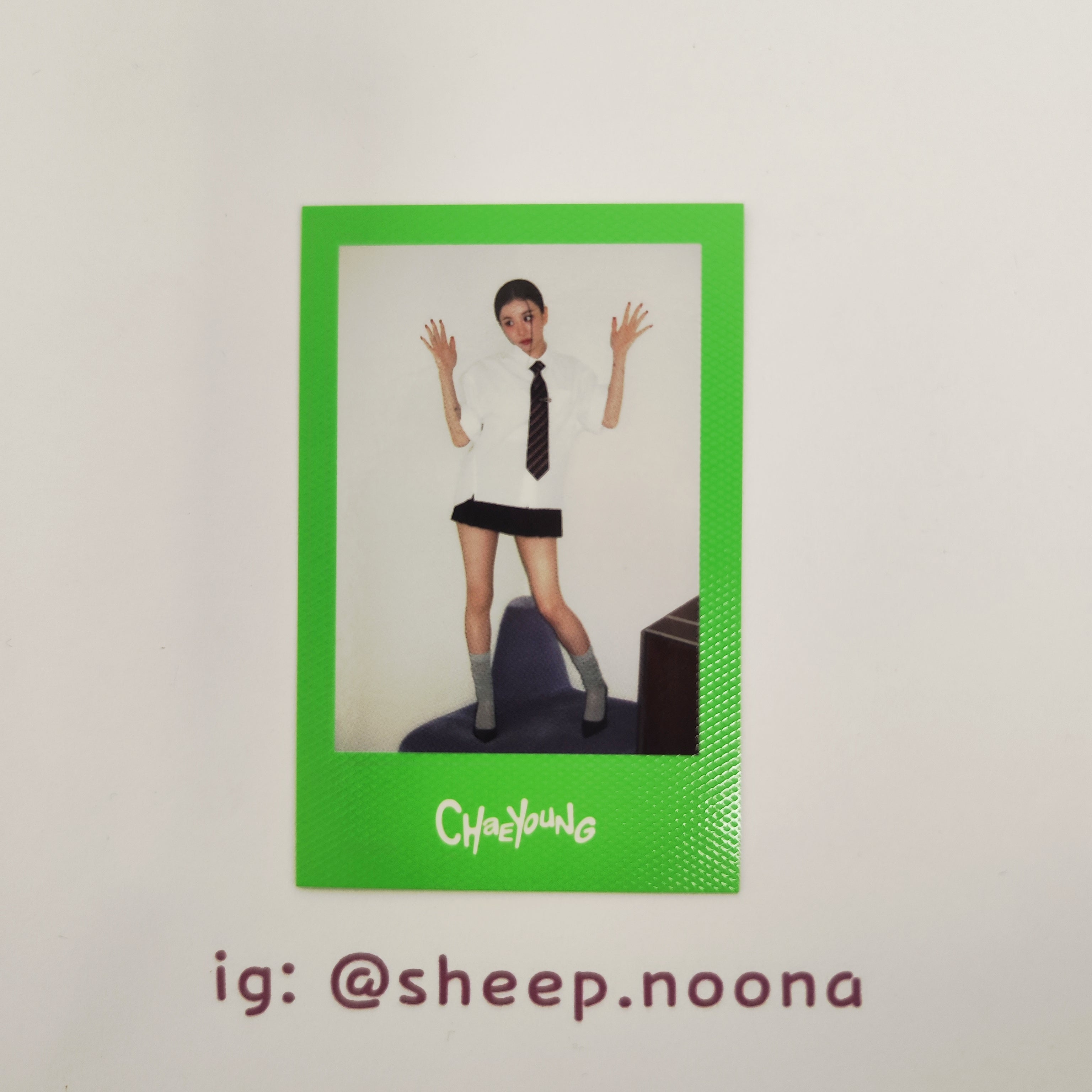Photocards Chaeyoung Twice