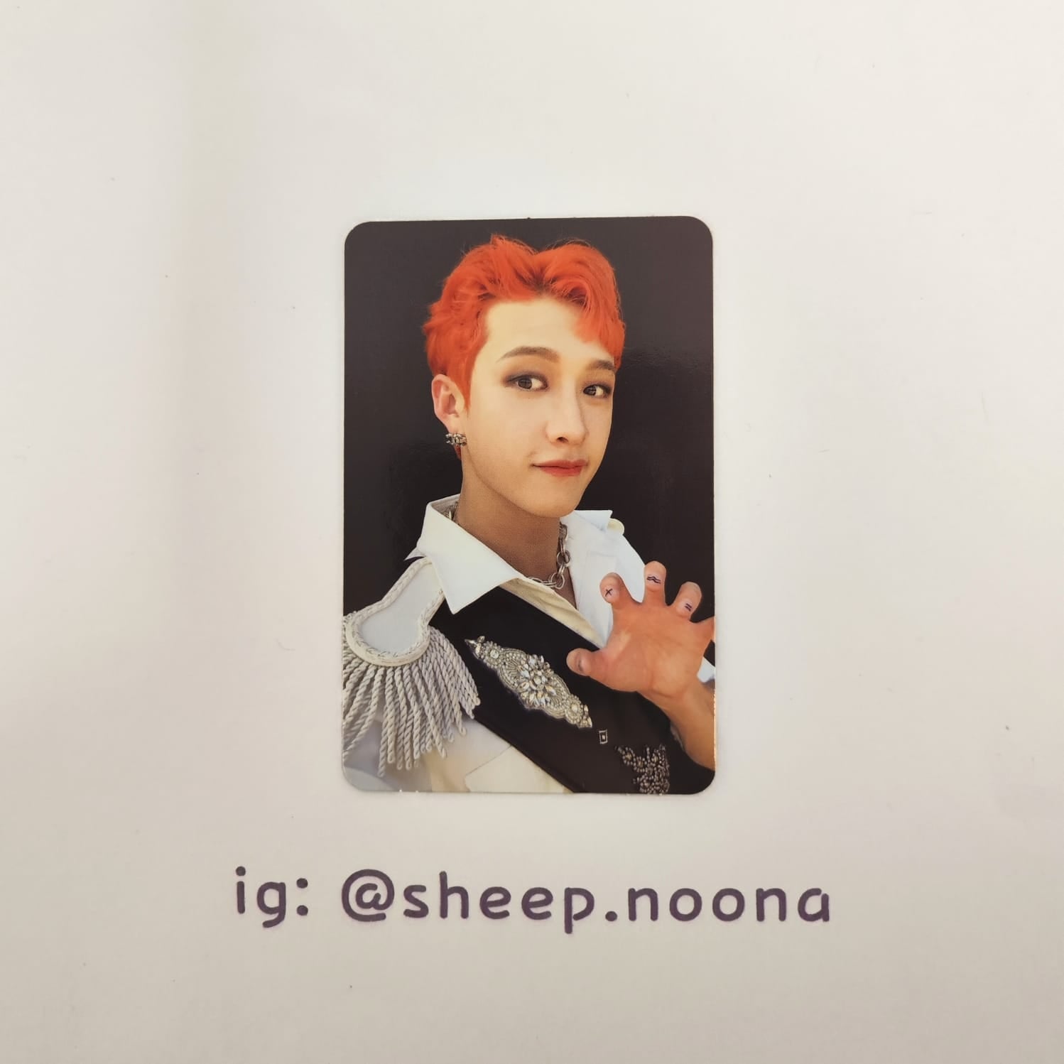 Photocards Bangchan SKZ