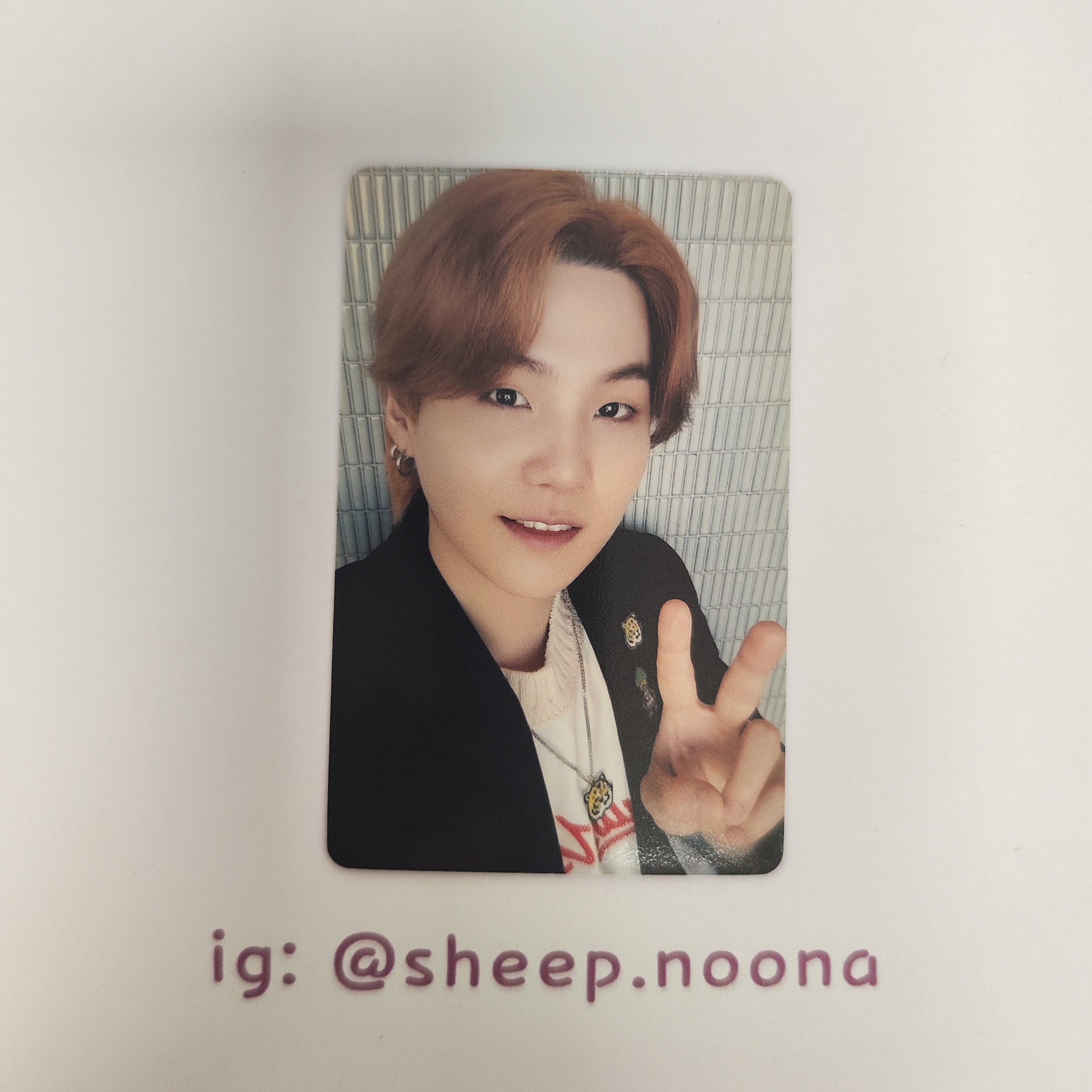 Photocards Suga BTS