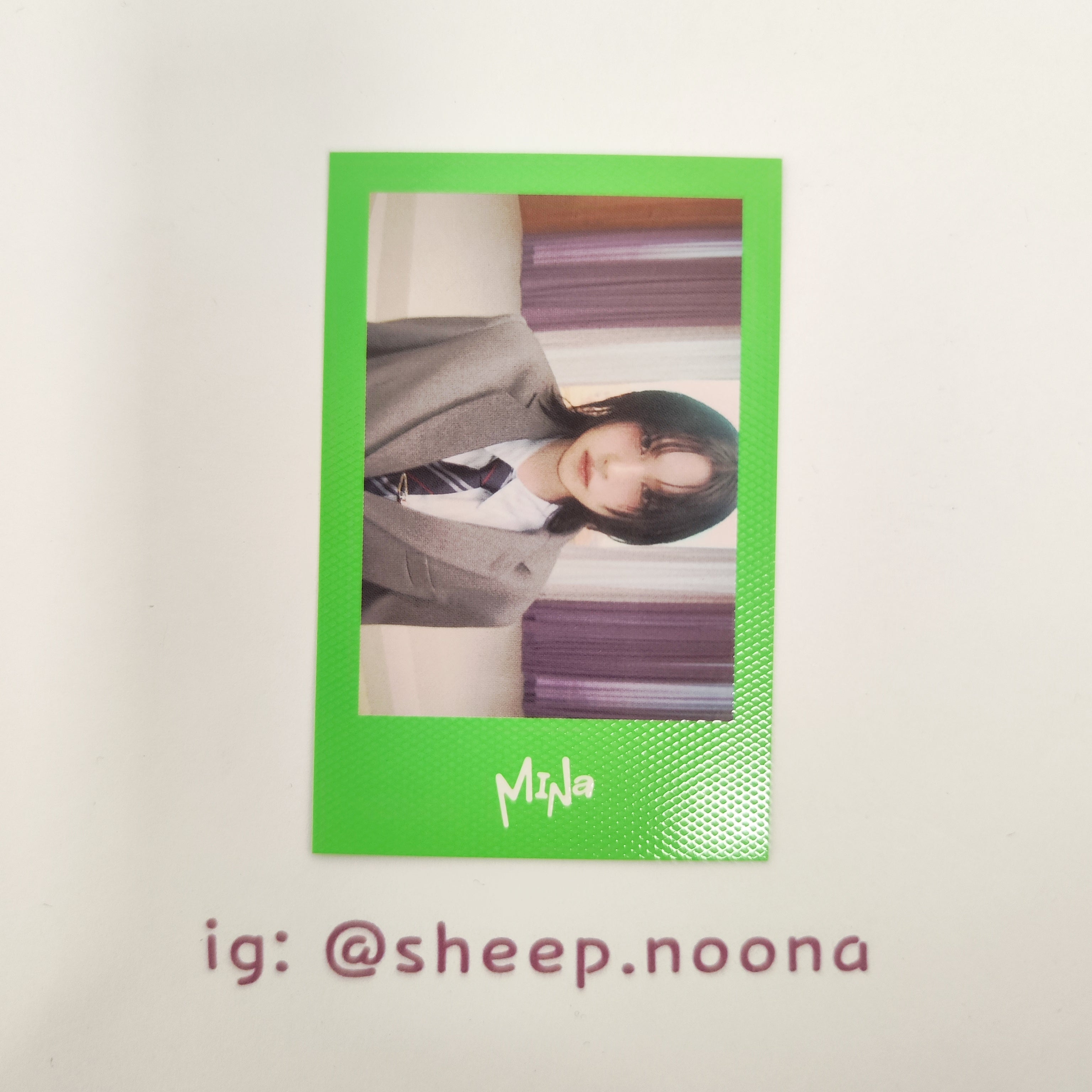 Photocards Mina Twice