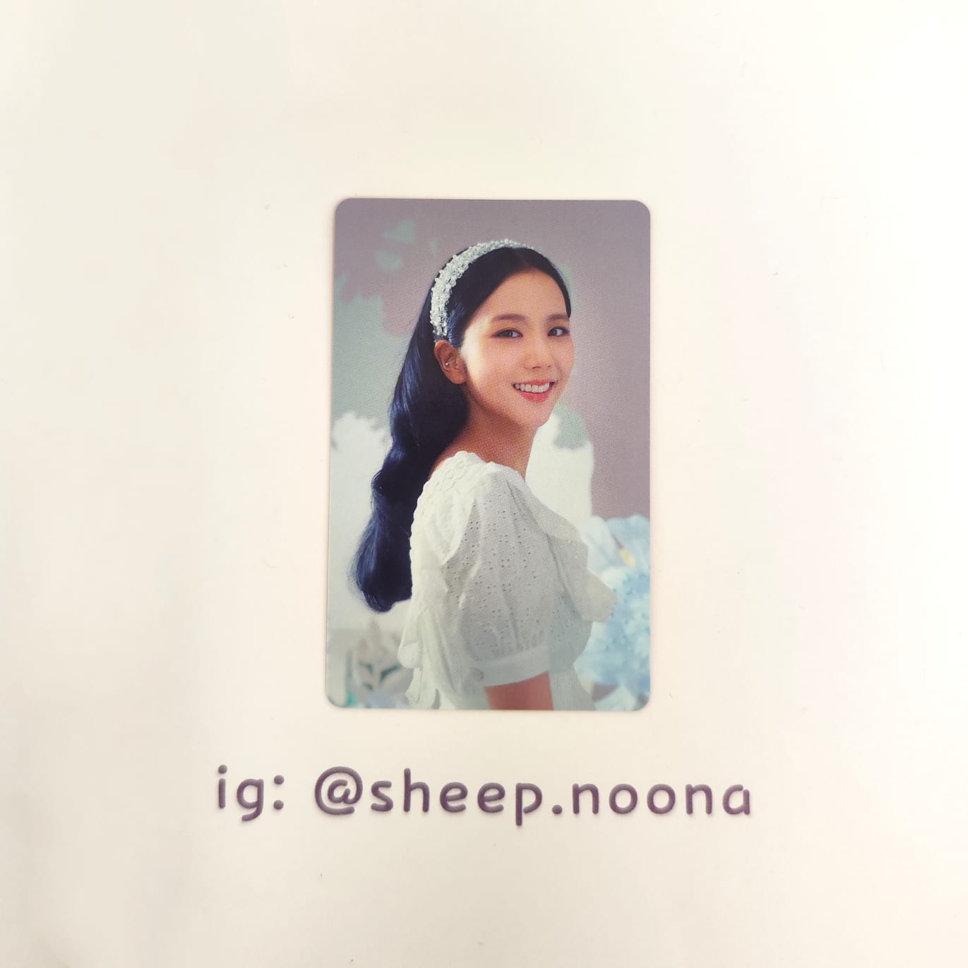 Photocards Jisoo Blackpink