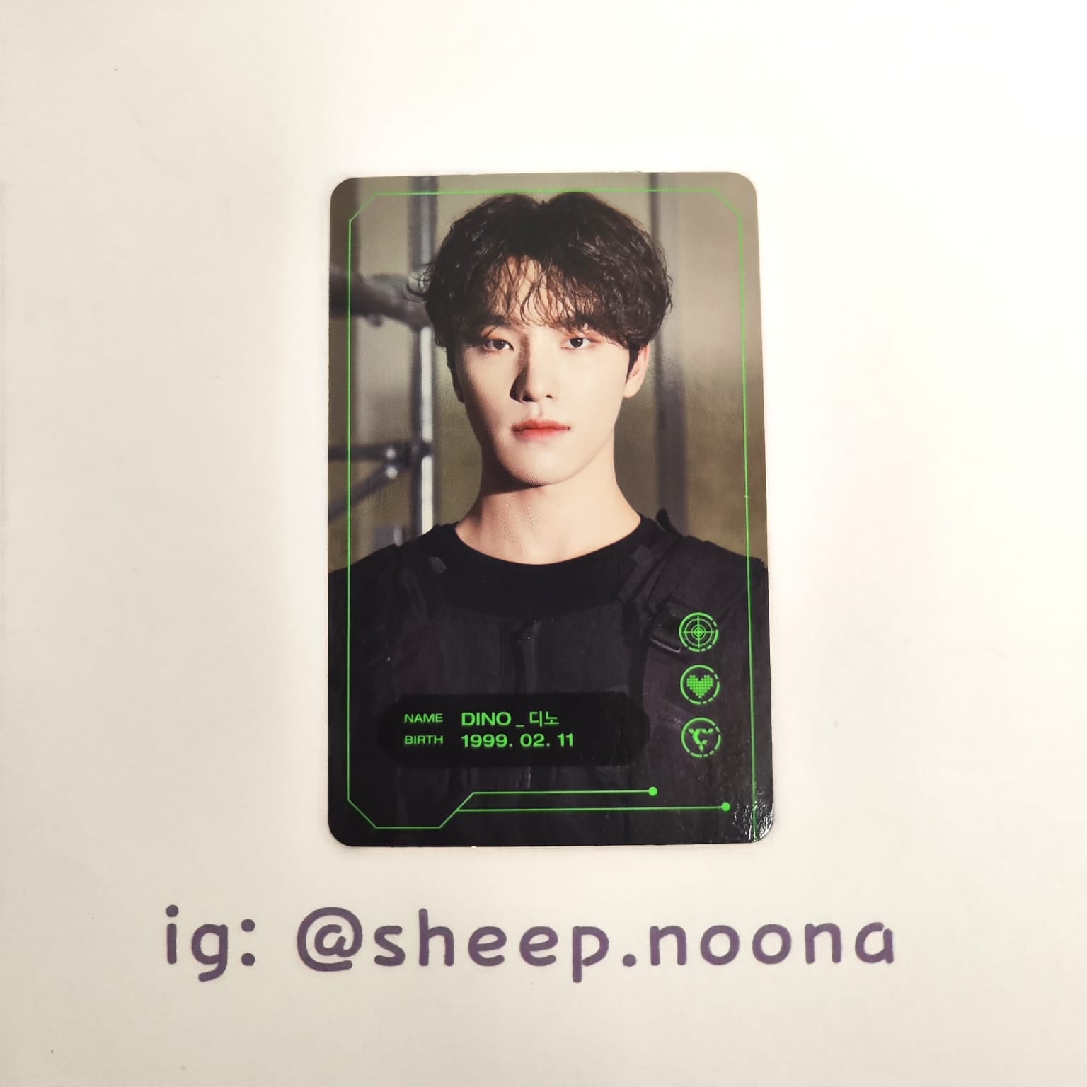 Photocards Dino Seventeen