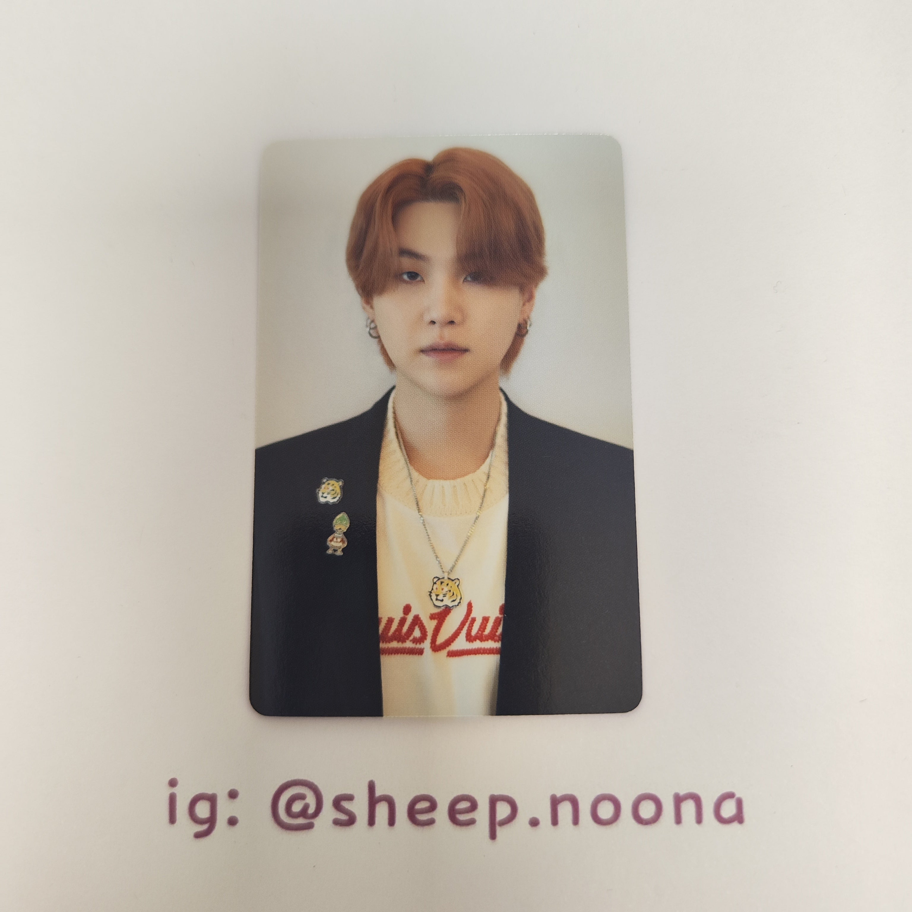 Photocards Suga BTS
